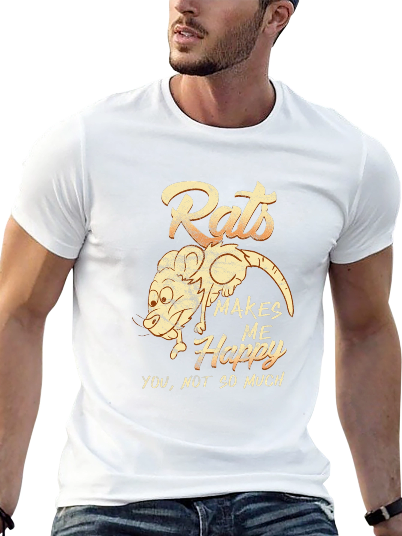 Rats Make Me Happy T-Shirt