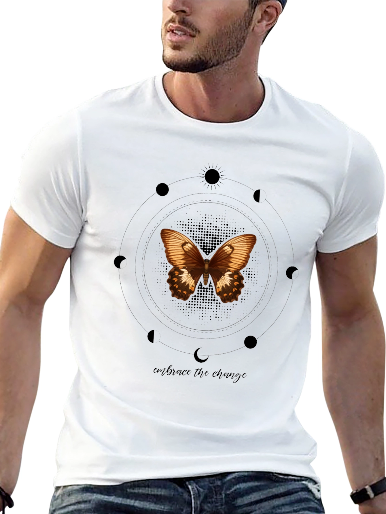 Butterfly Phases Graphic Tee - Embrace Change