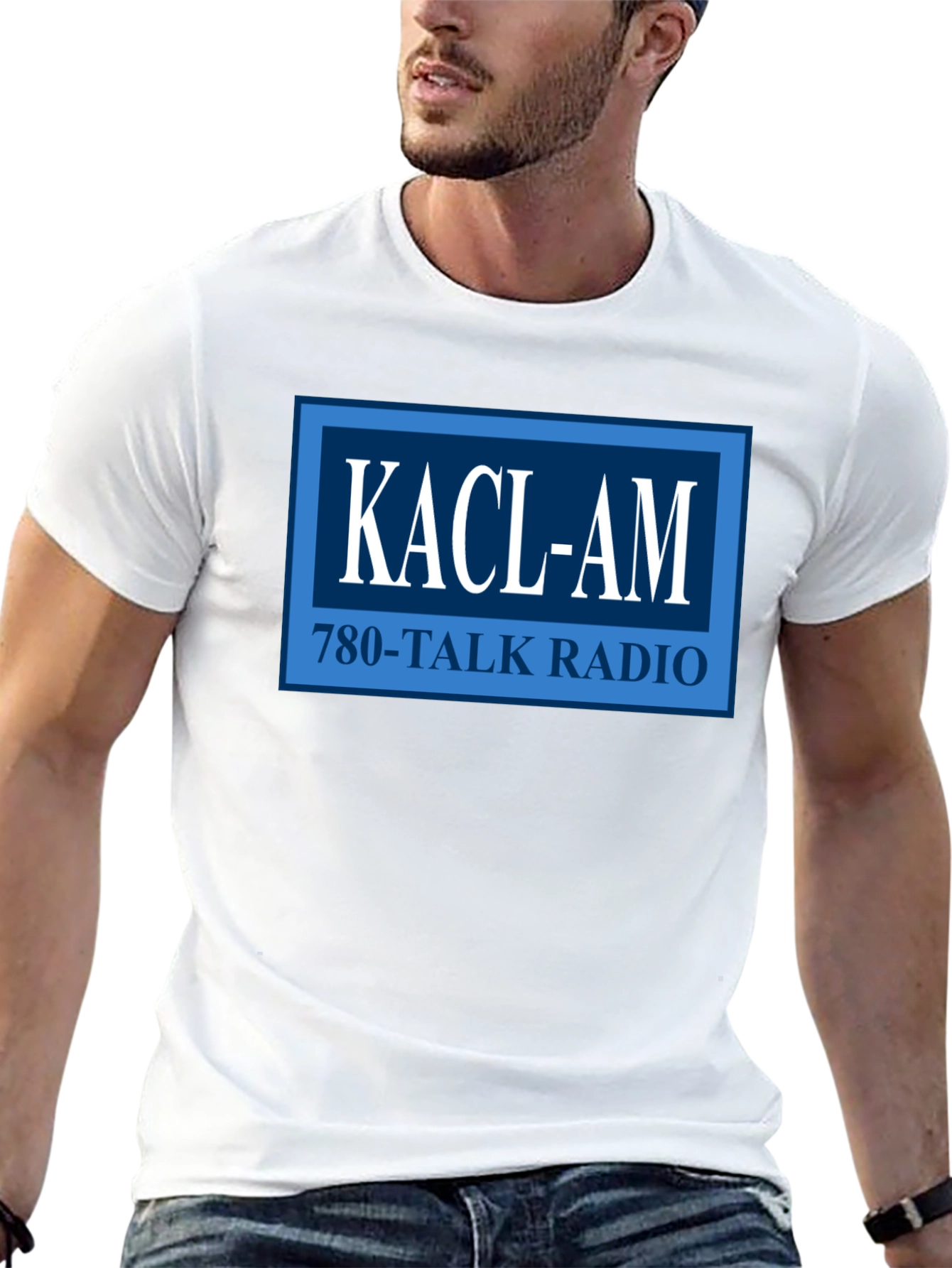 KACL-AM 780-Talk Radio Black T-Shirt