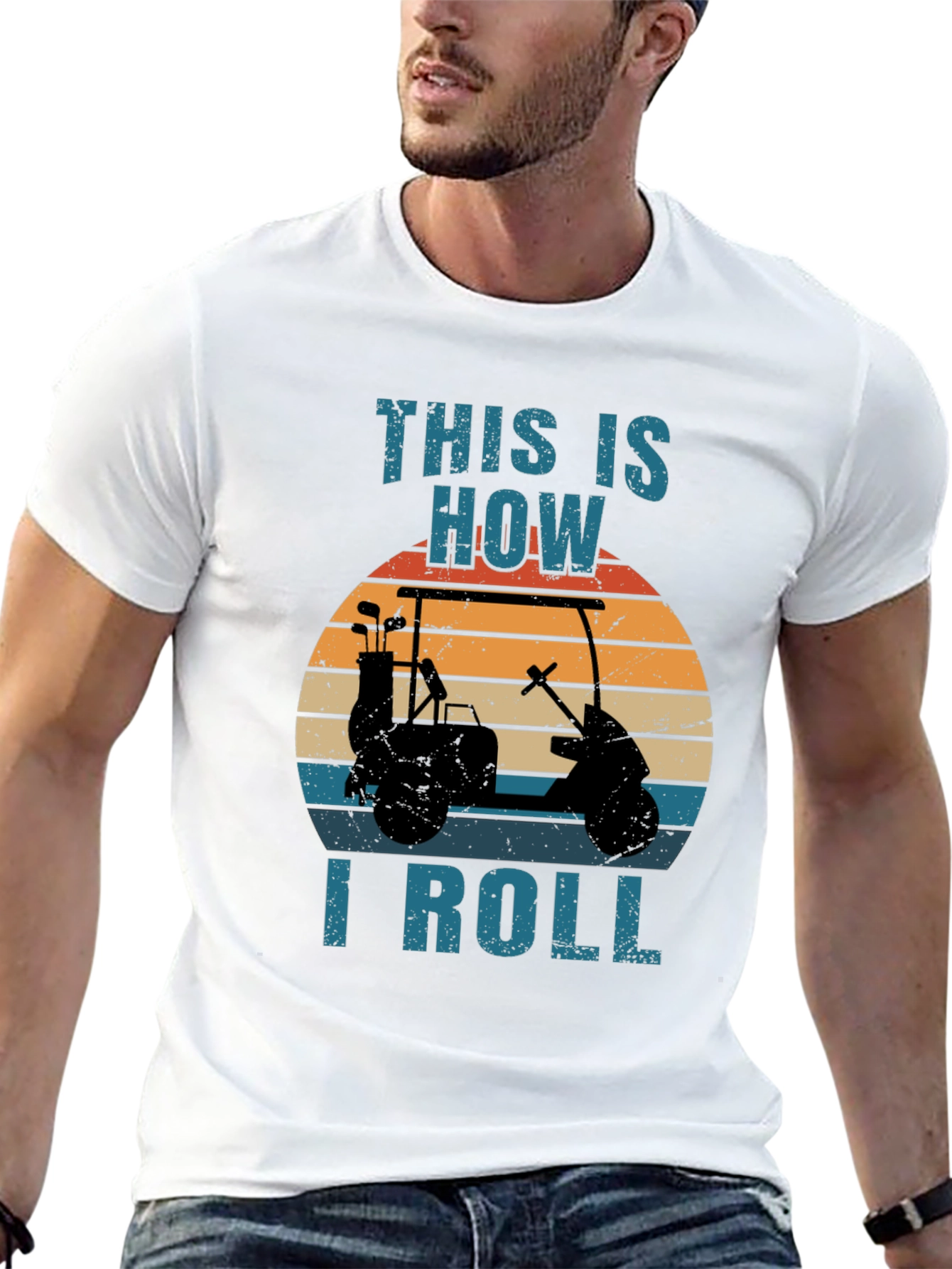 This is How I Roll Golf Cart T-Shirt