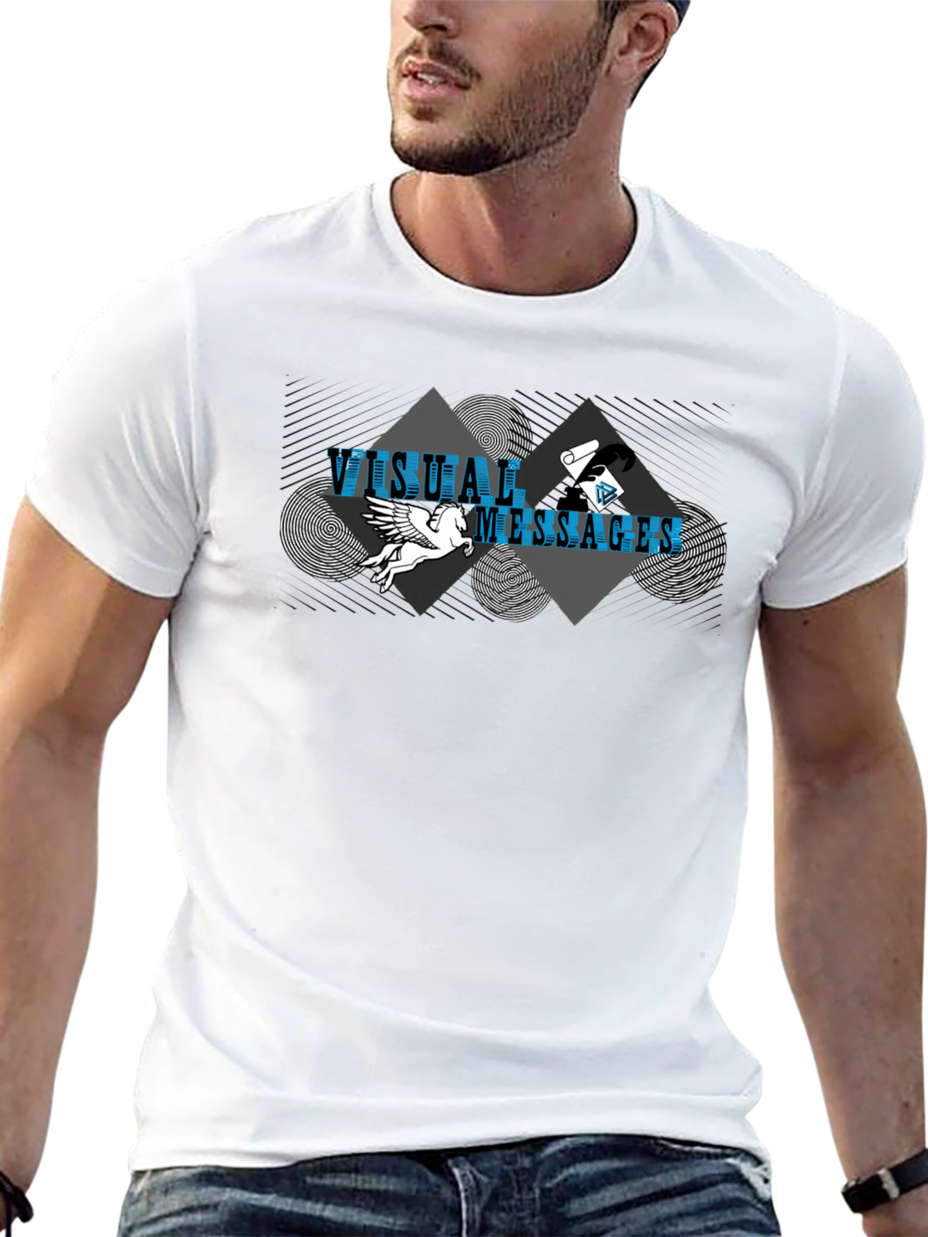 Visual Messages Graphic T-Shirt