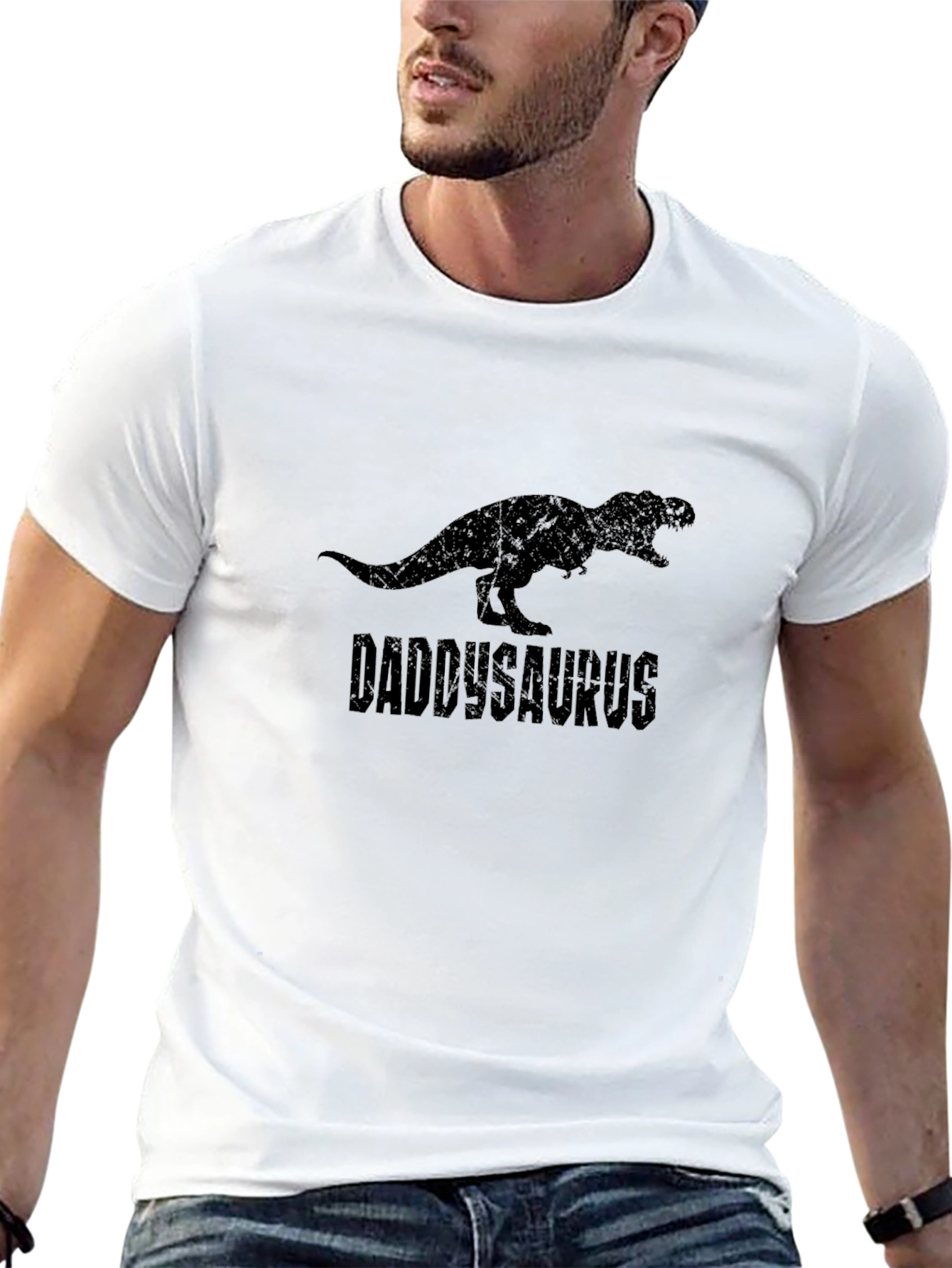 DaddySaurus T-Shirt - Dinosaur Dad Tee