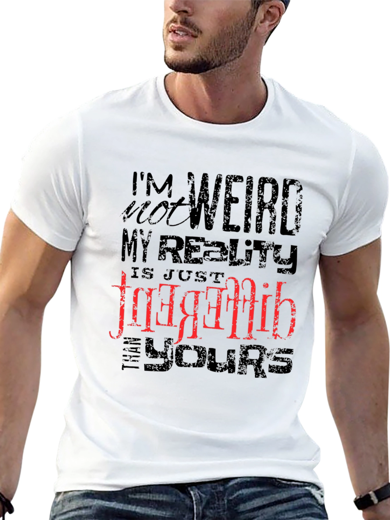 Im Not Weird T-Shirt - Unique Graphic Tee