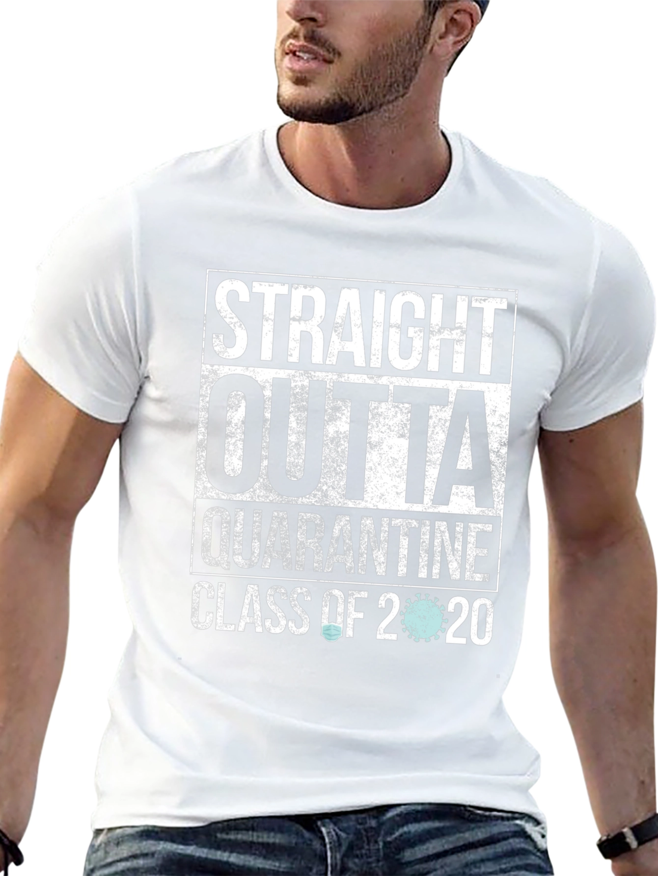 Straight Outta Quarantine Class of 2020 T-Shirt