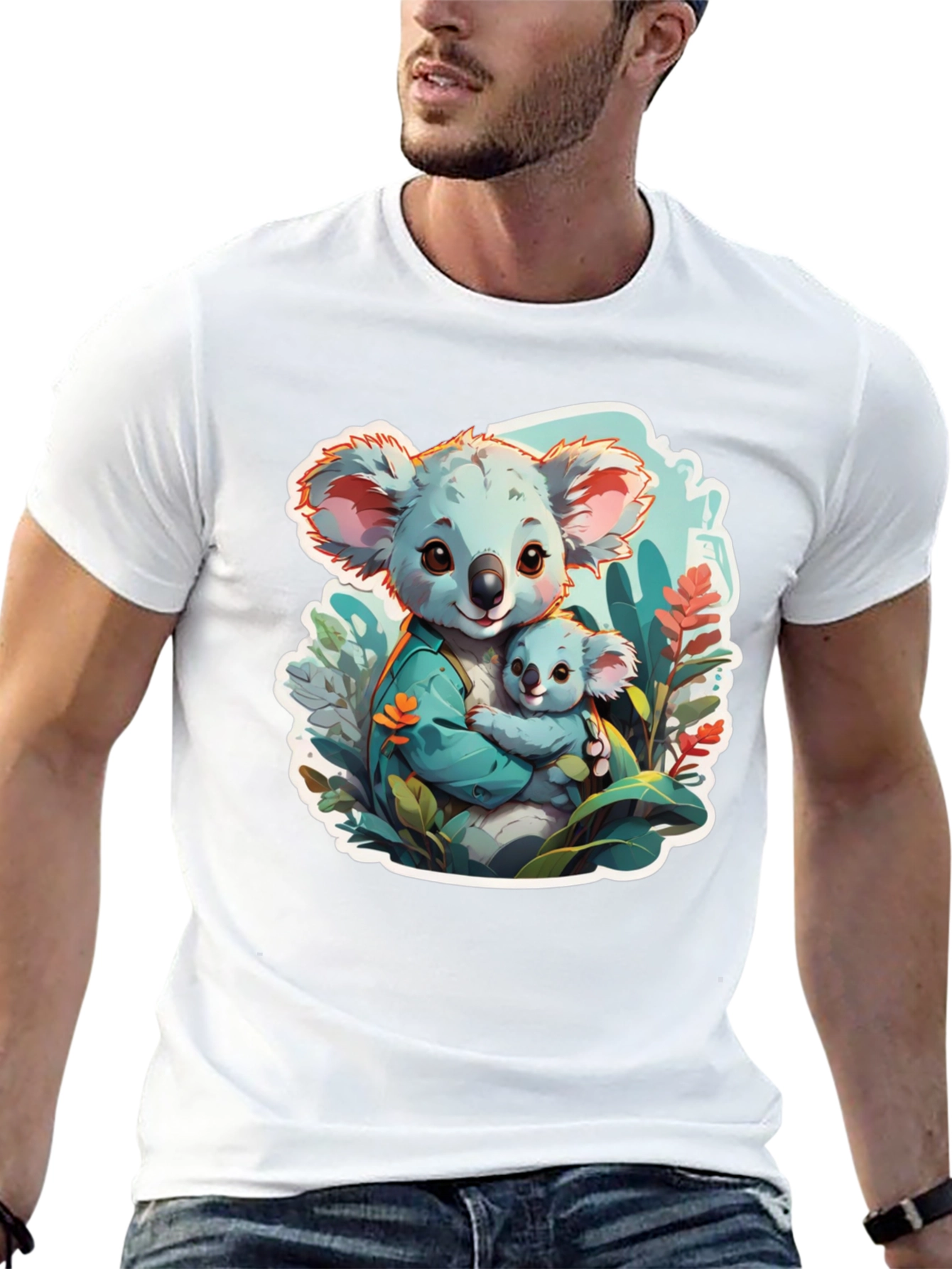 Koala Mom & Baby Graphic Tee