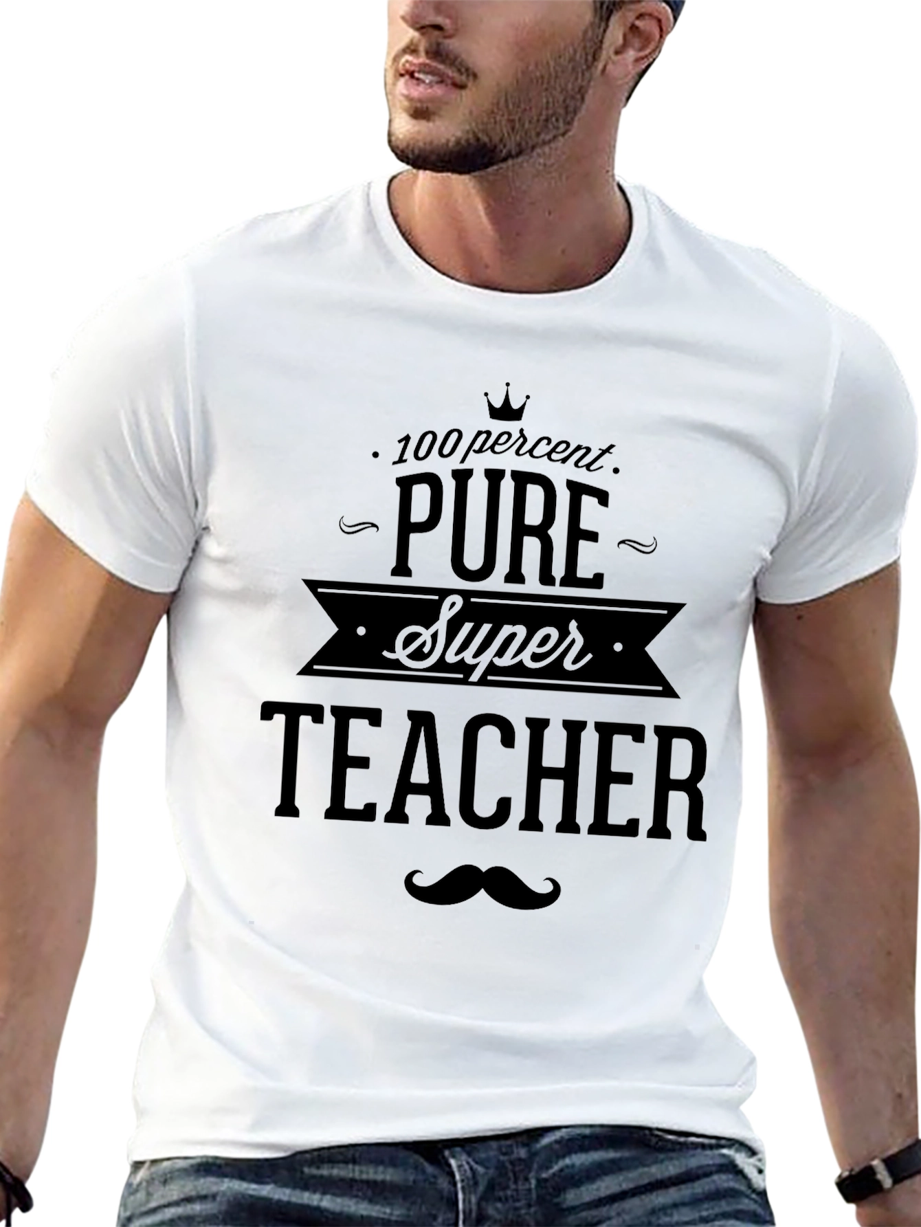 Super Teacher Black T-Shirt