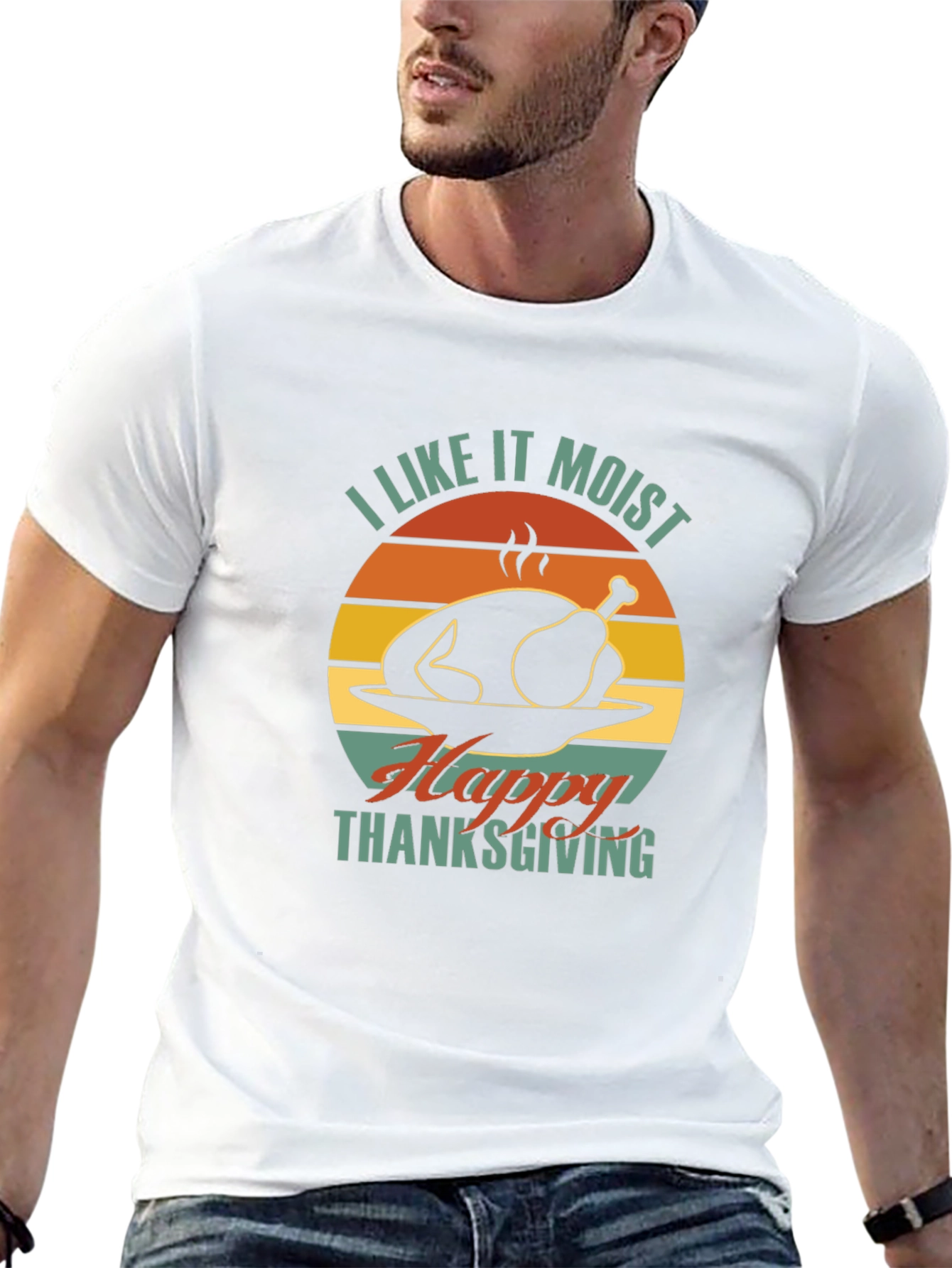 I Like It Moist Thanksgiving Graphic Tee