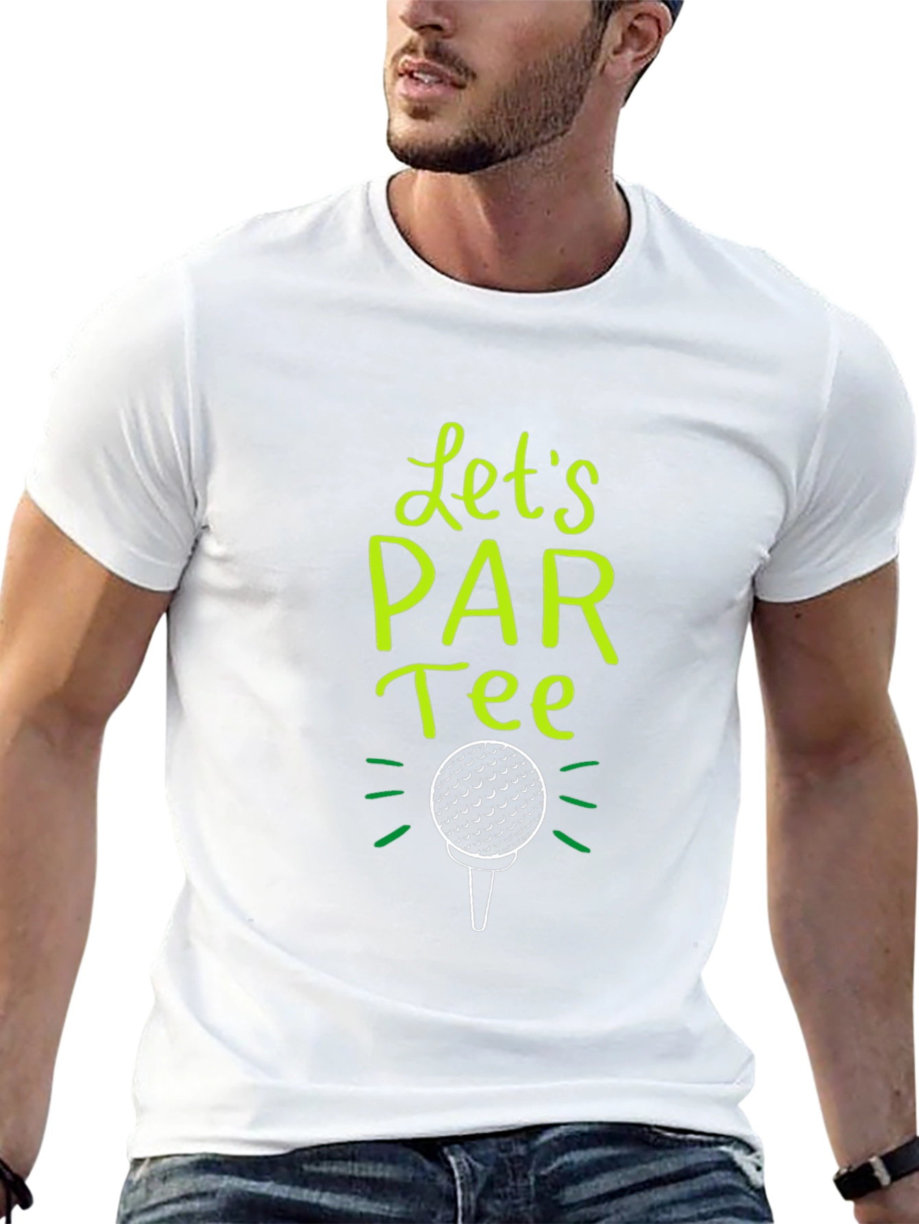 Lets PAR Tee Golf T-Shirt - Black