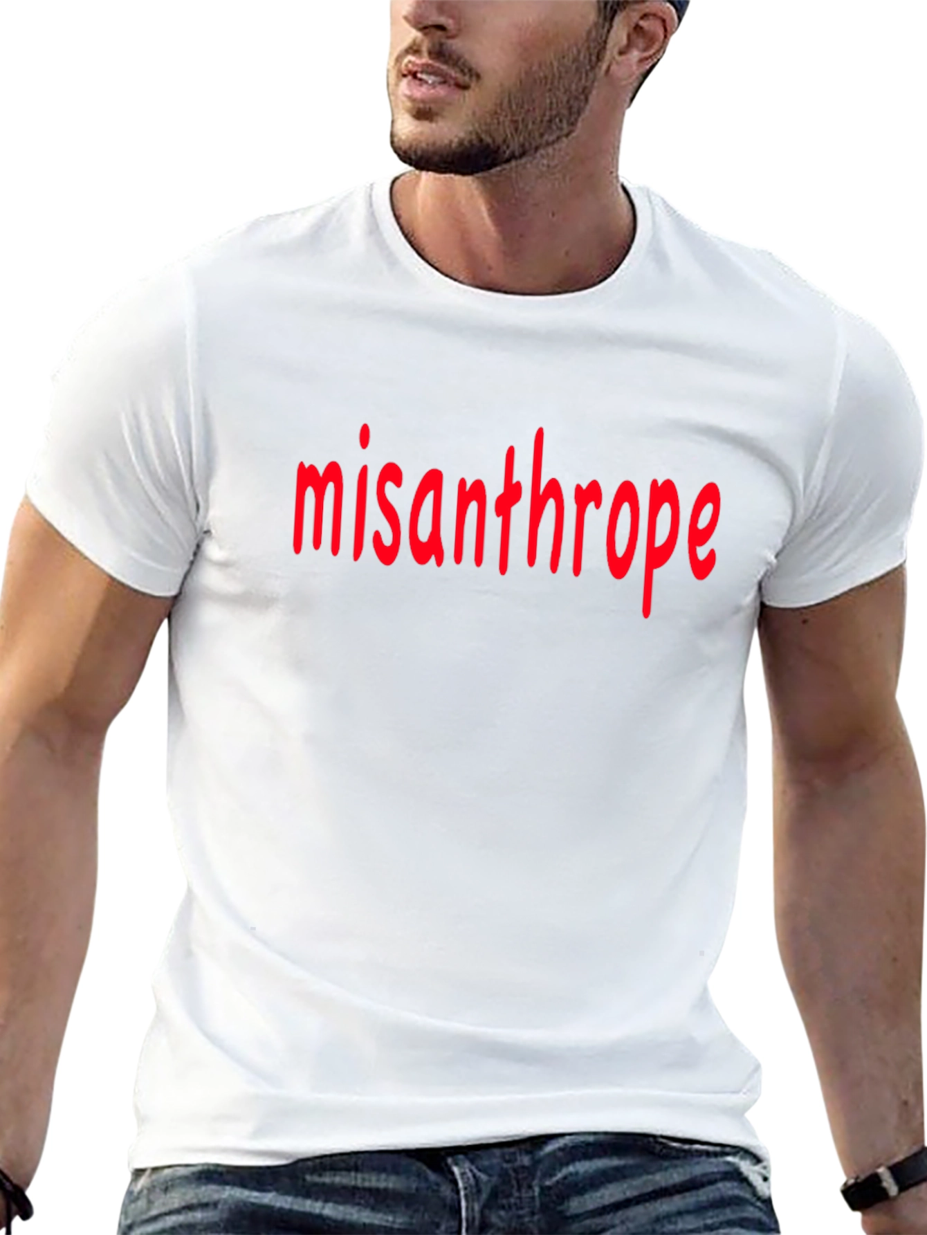 Misanthrope Graphic Tee - Black