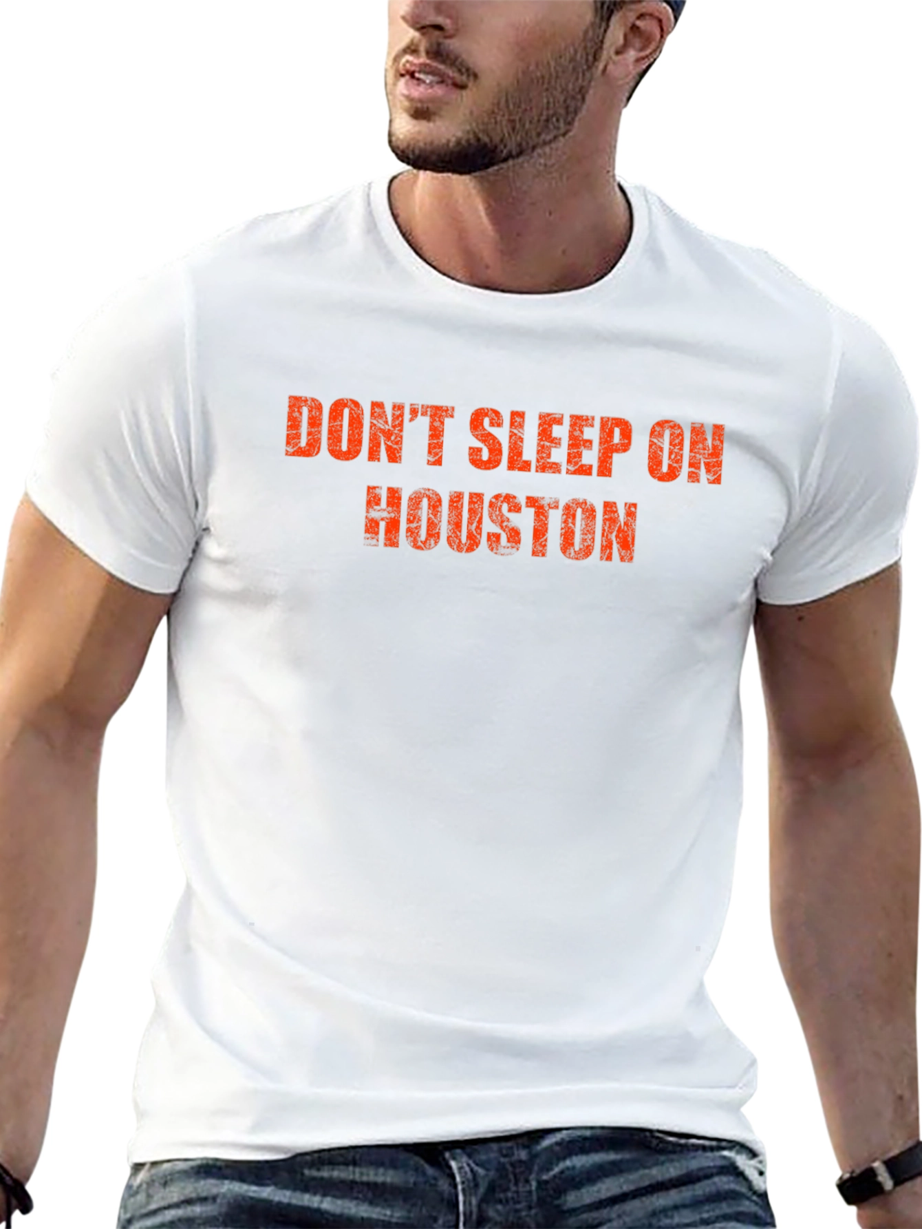 Dont Sleep on Houston Black T-Shirt