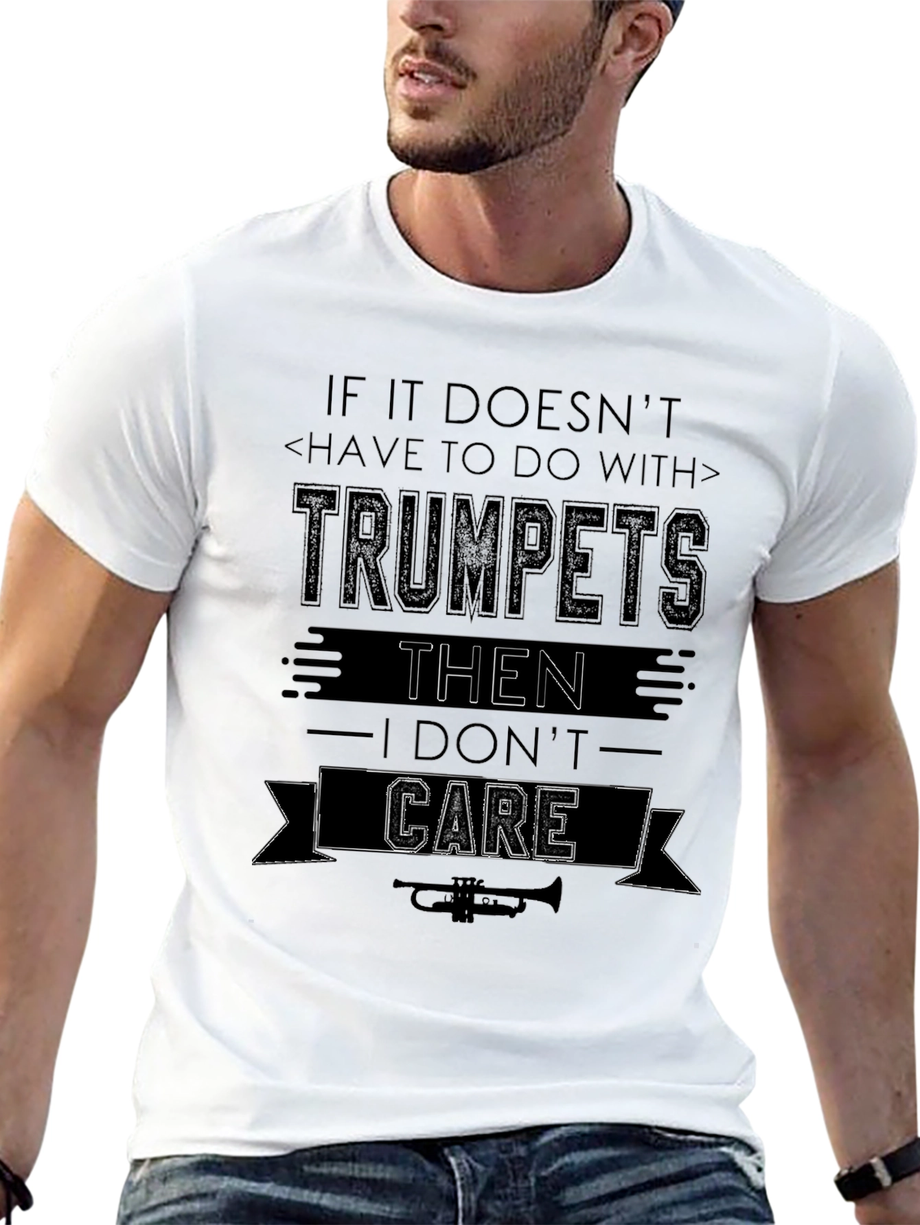 Trumpets Graphic T-Shirt - Music Lover Tee