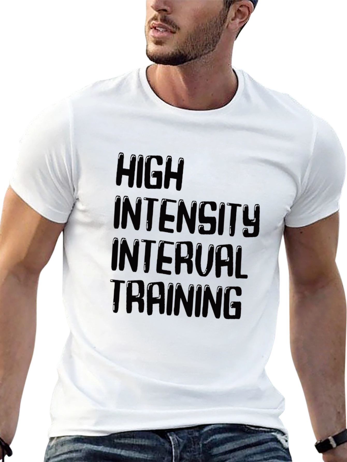 High Intensity Interval Training Graphic Tee