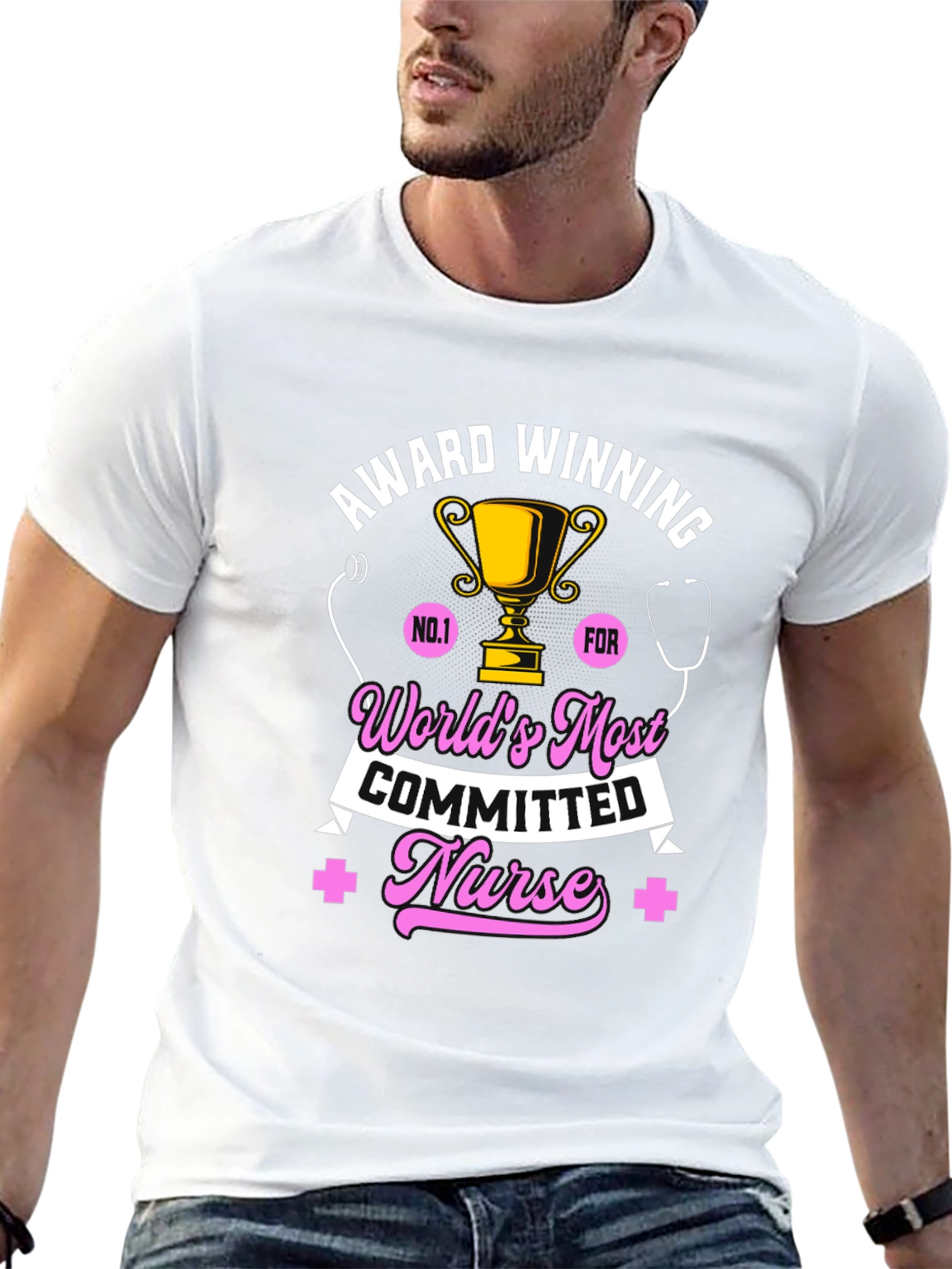 Award Winning Nurse T-Shirt - Worlds Most Committed