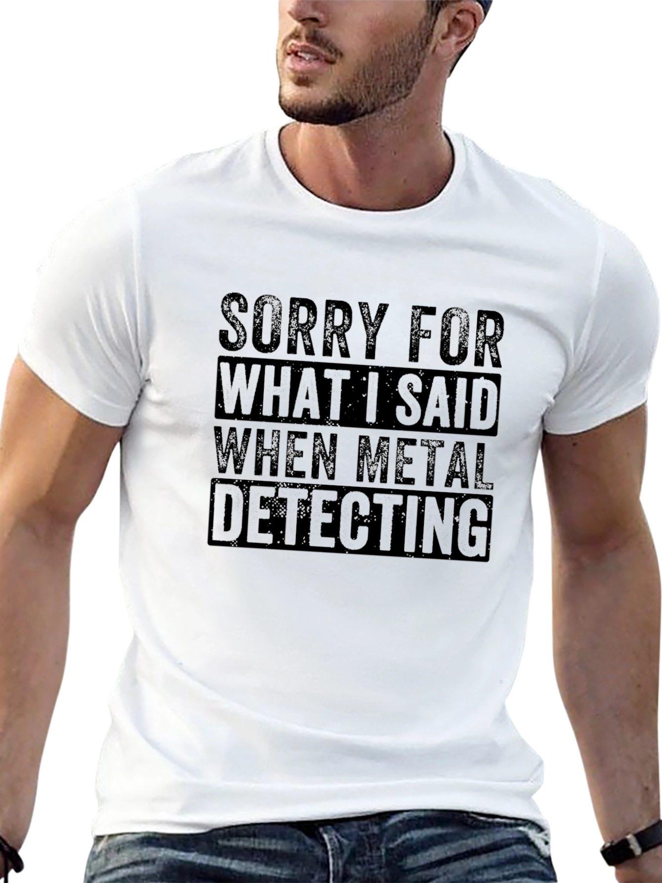 Funny Metal Detecting T-Shirt for Hobbyists