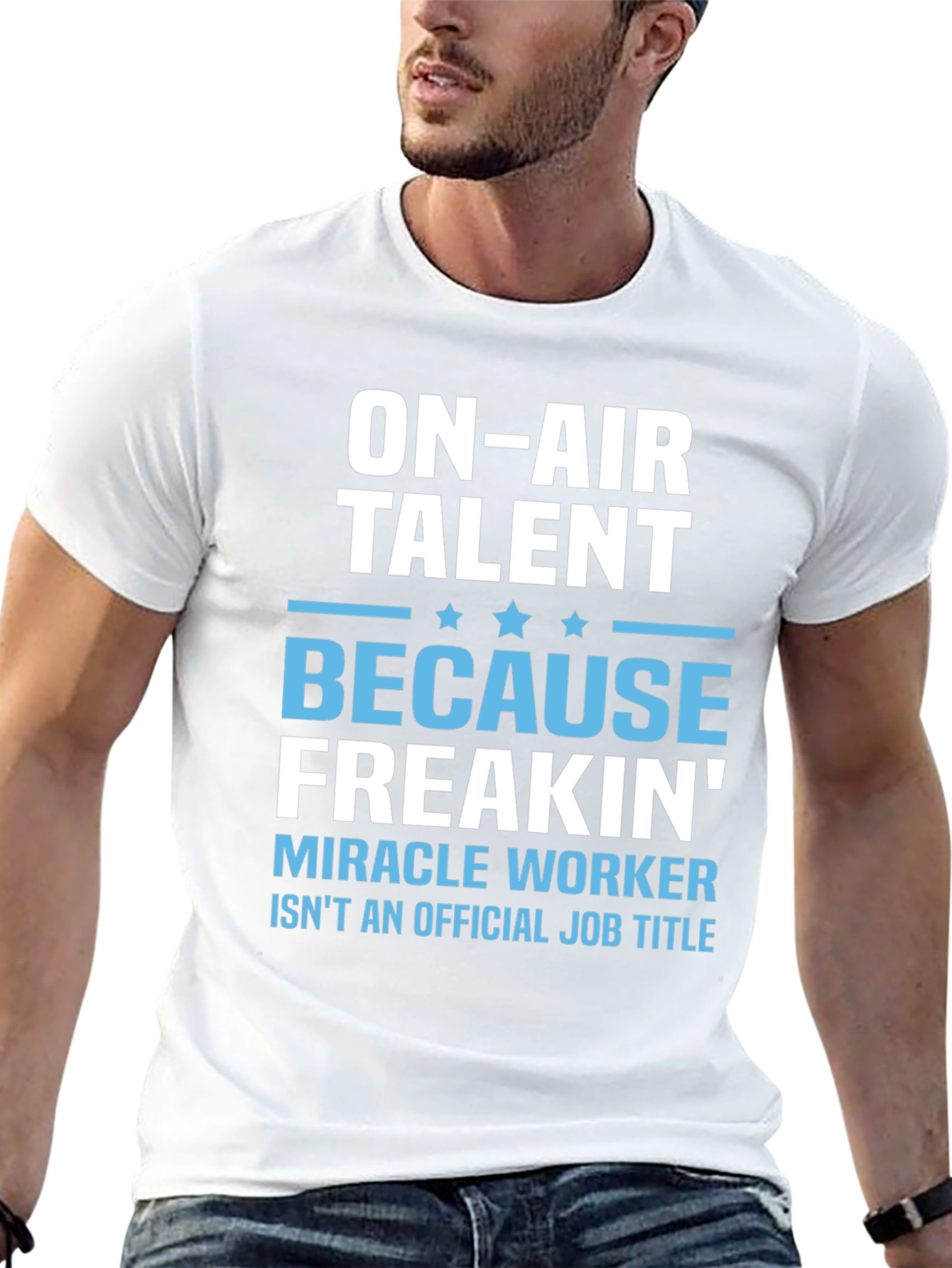 On-Air Talent Funny Job Title T-Shirt
