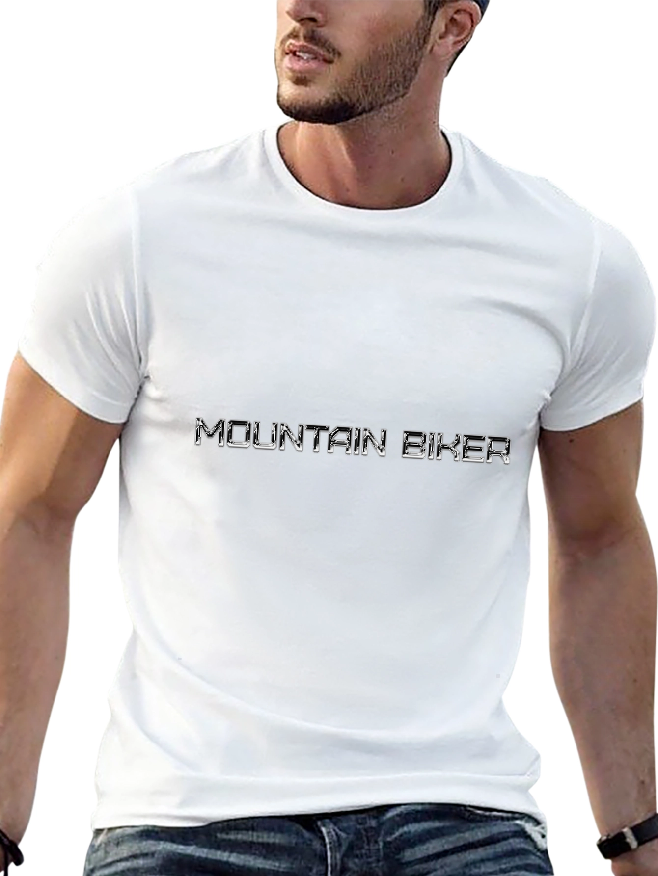 Mountain Biker Graphic Tee - Stylish and Comfortable