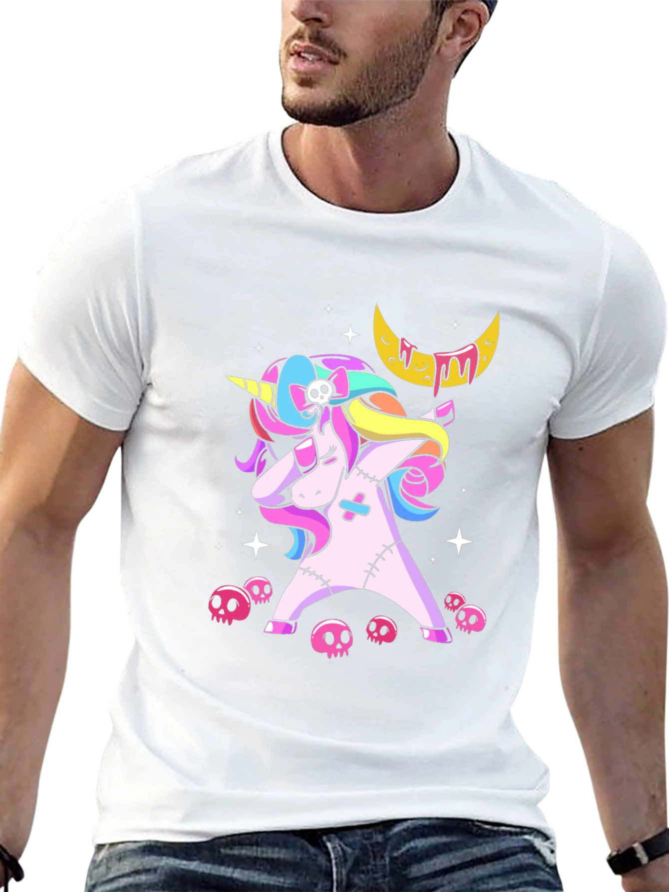 Zombie Unicorn Dabbing T-Shirt