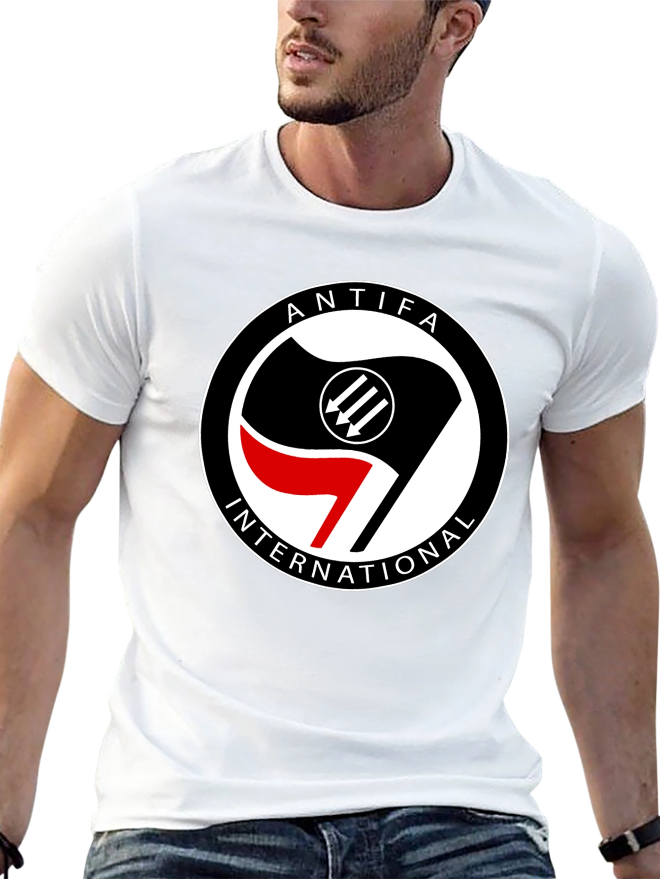 Antifa International Graphic Tee