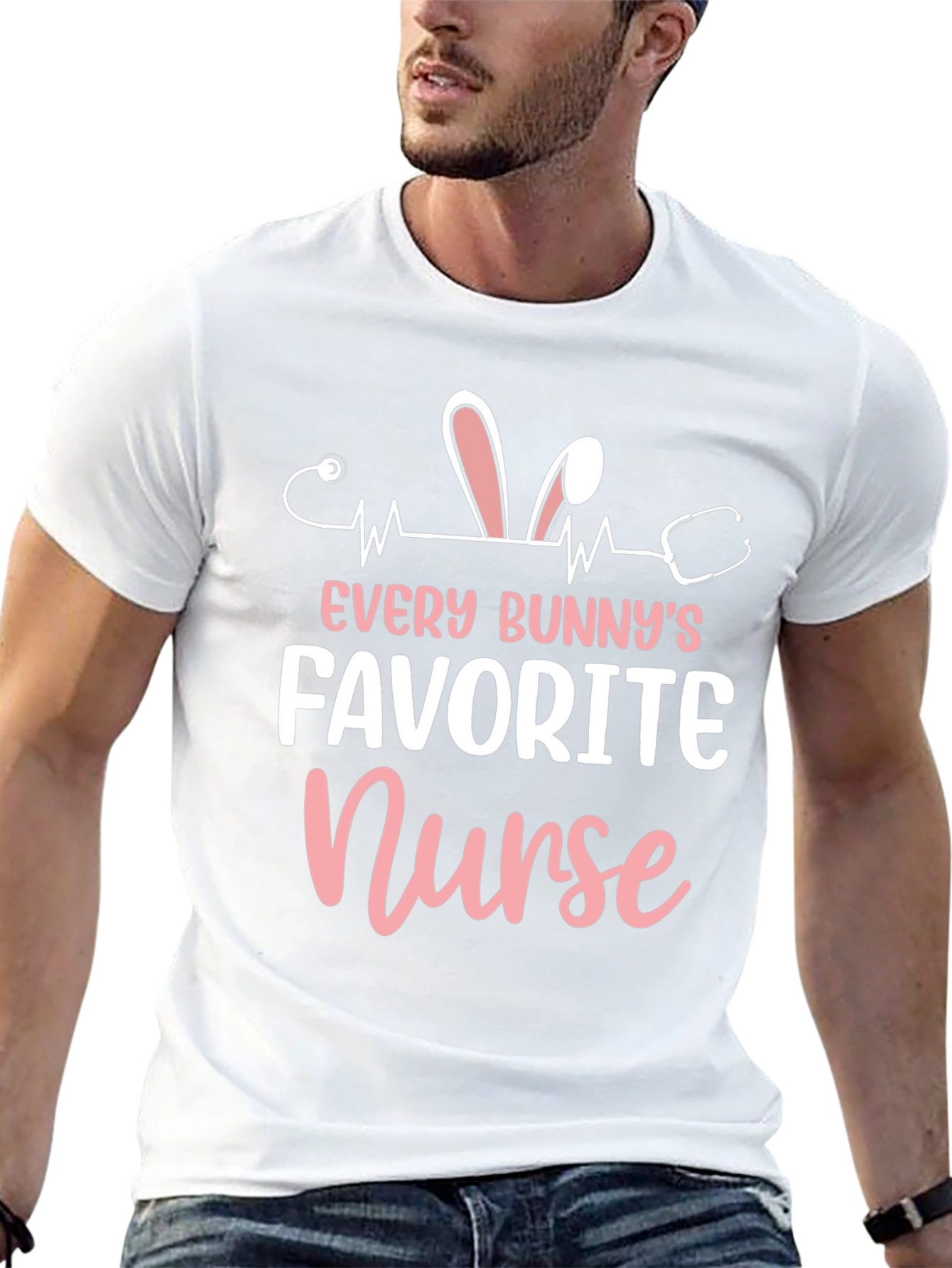 Every Bunnys Favorite Nurse T-Shirt - Easter