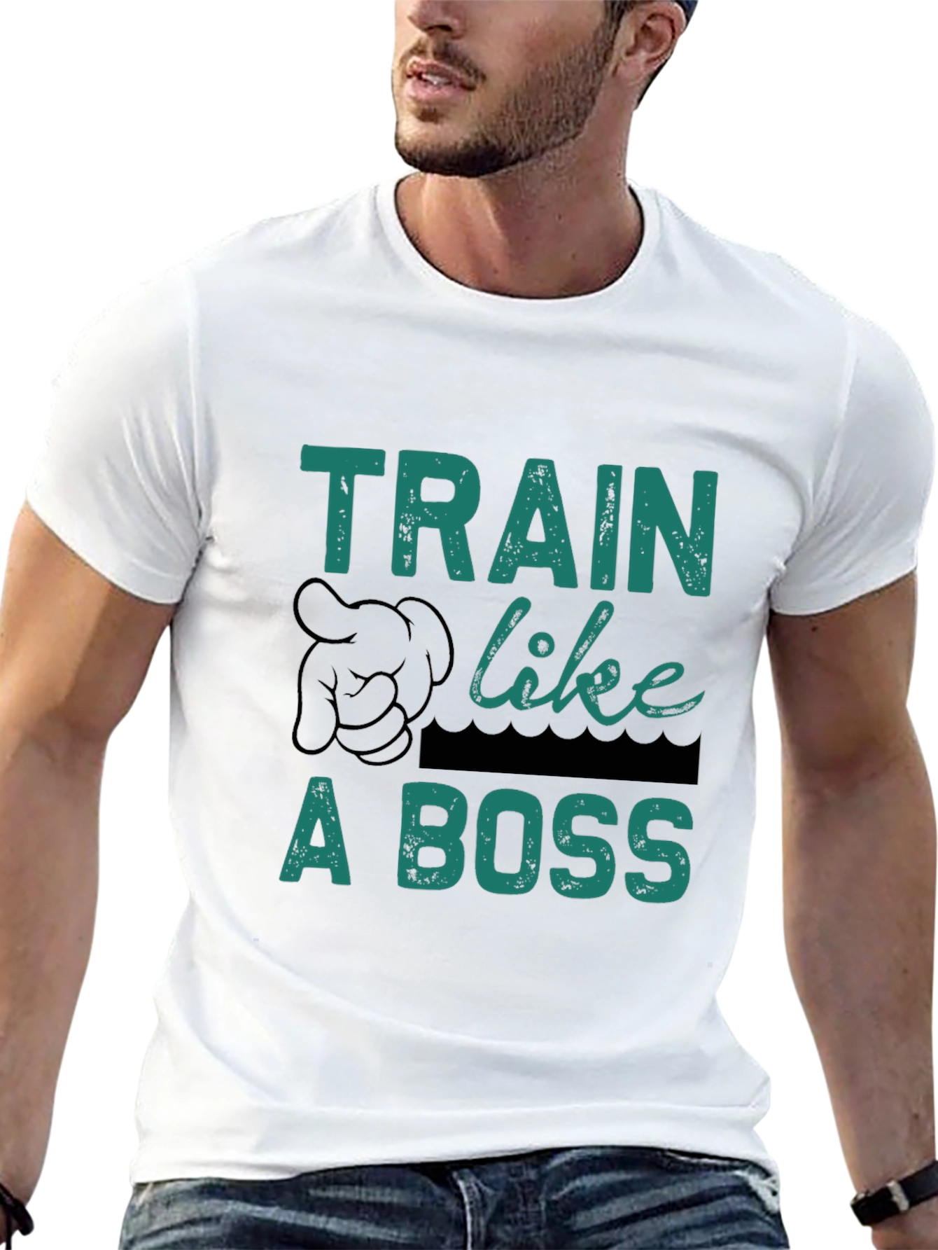 Train Like a Boss Graphic Tee