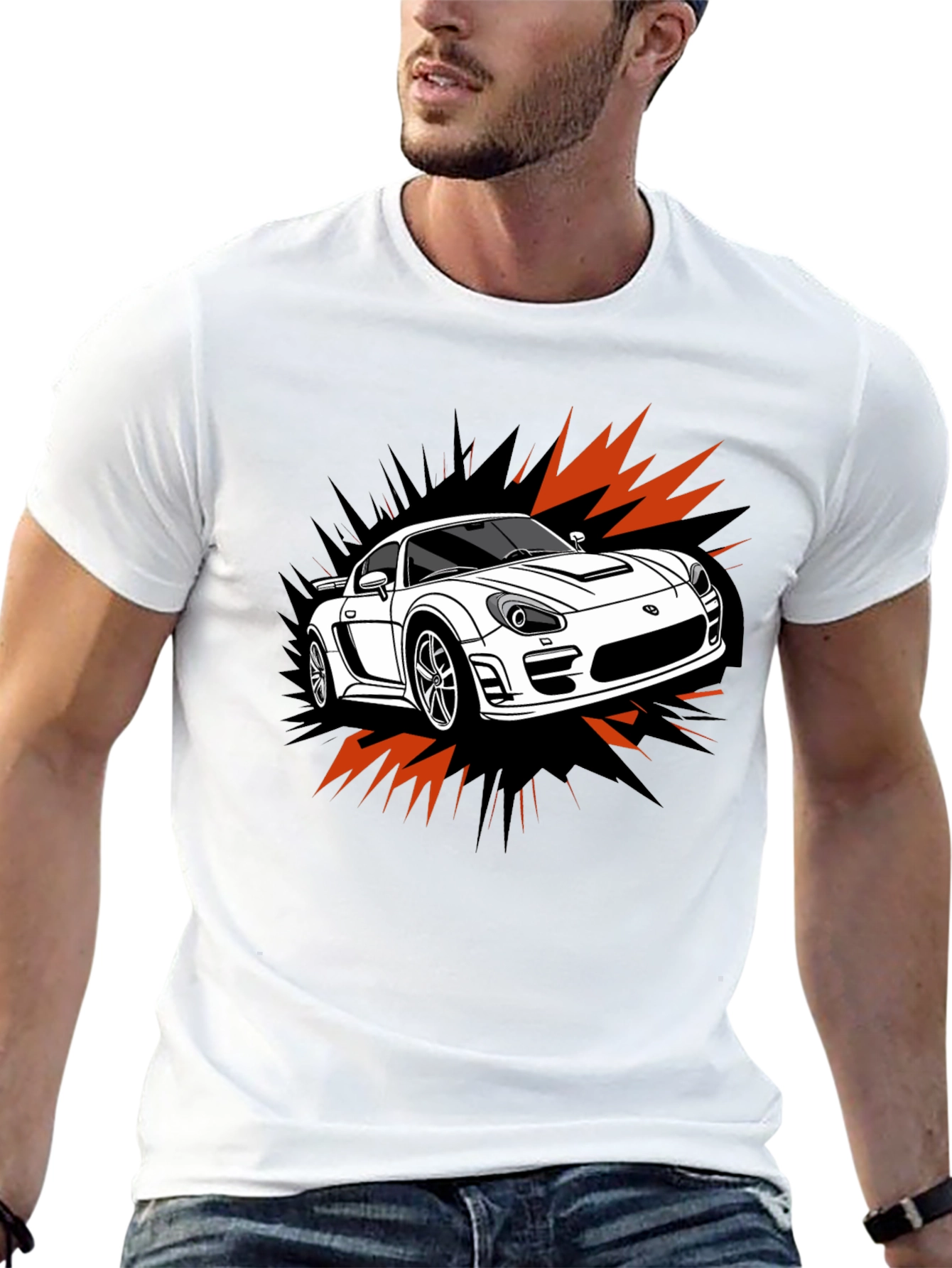 Cool Car Graphic T-Shirt