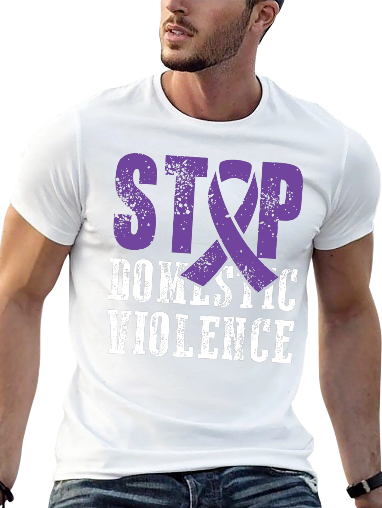 Stop Domestic Violence Awareness T-Shirt