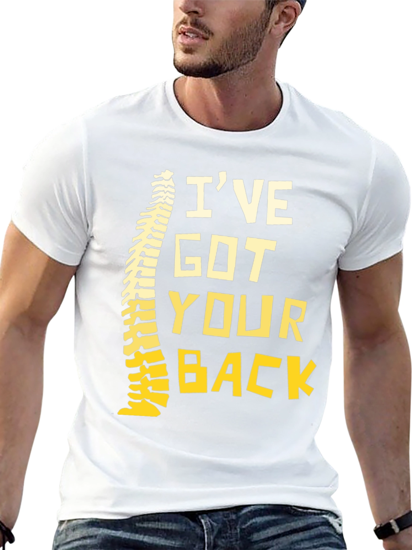 Funny Chiropractic T-Shirt Ive Got Your Back