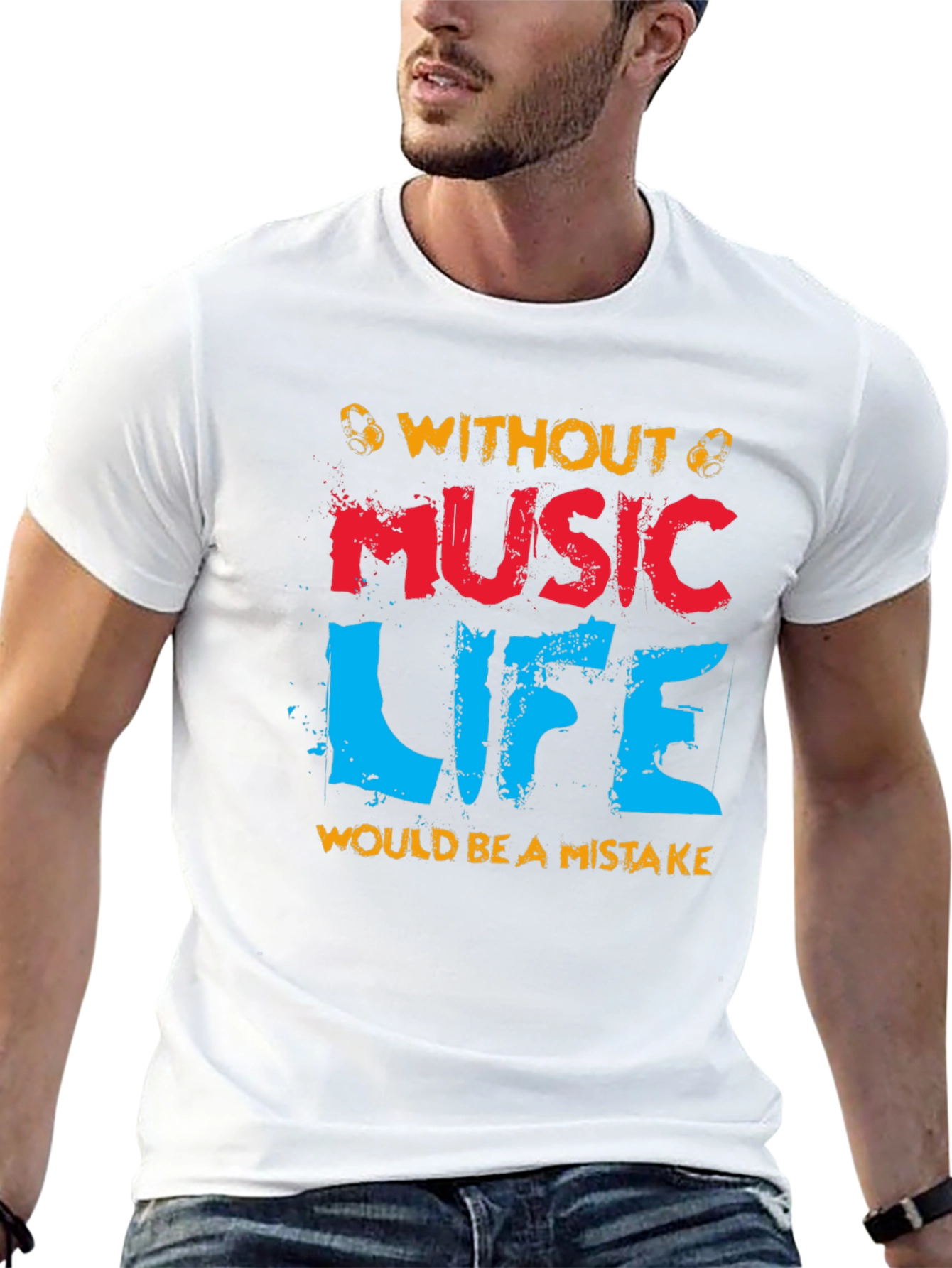 Music Life T-Shirt - Statement Tee