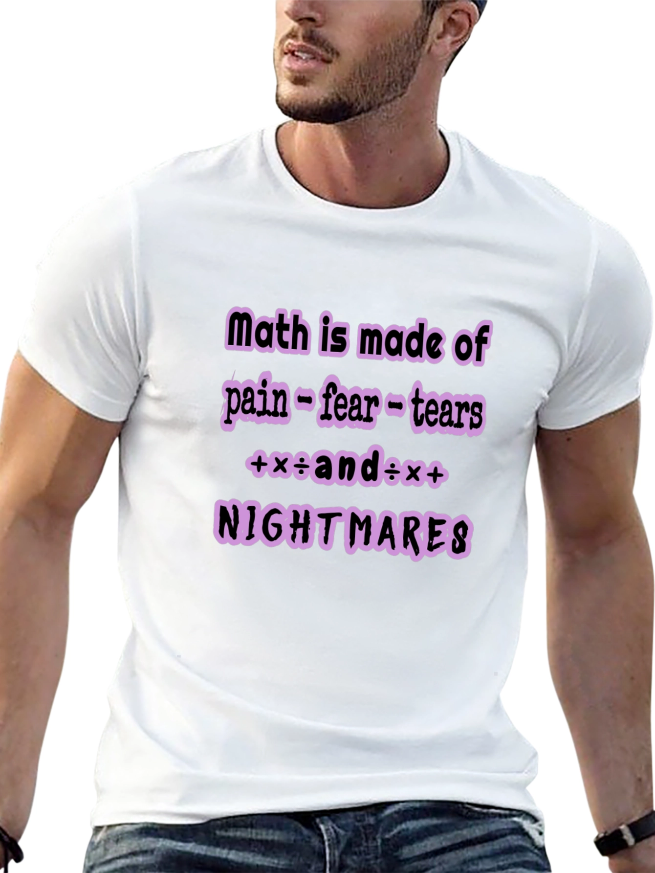 Math Nightmare Graphic Tee