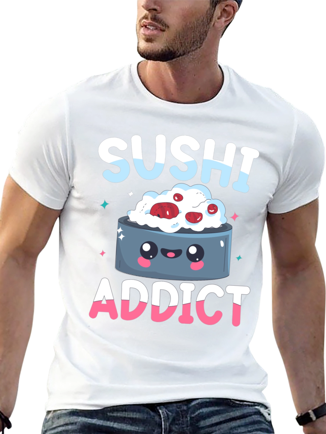 Sushi Addict Graphic Tee