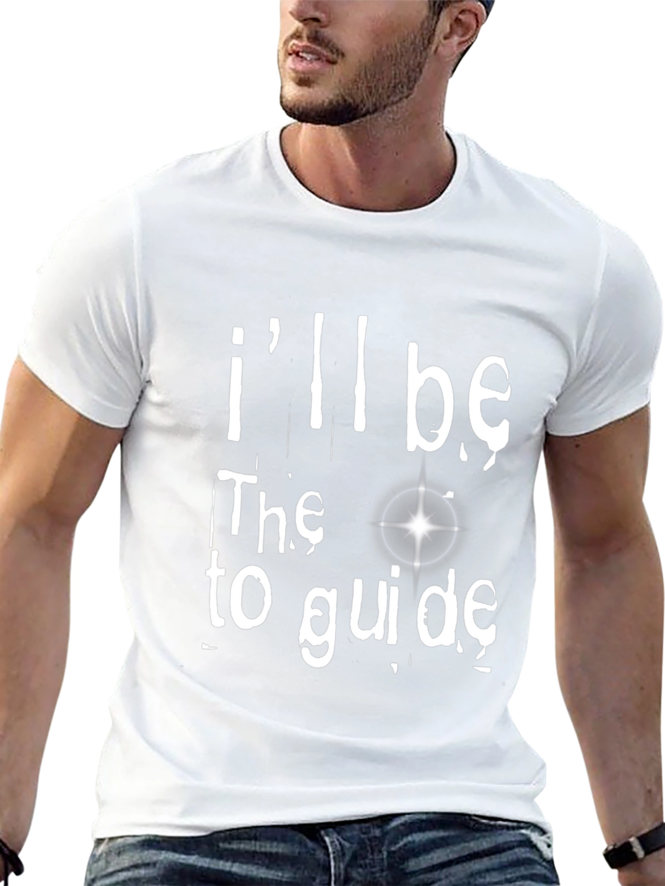 Ill Be the Light to Guide You Black Tee