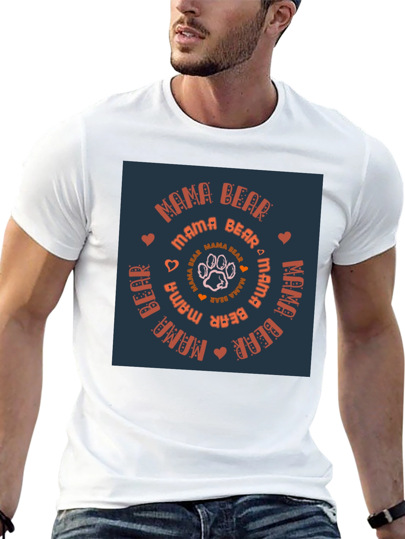Mama Bear Graphic Tee - Cute & Comfy