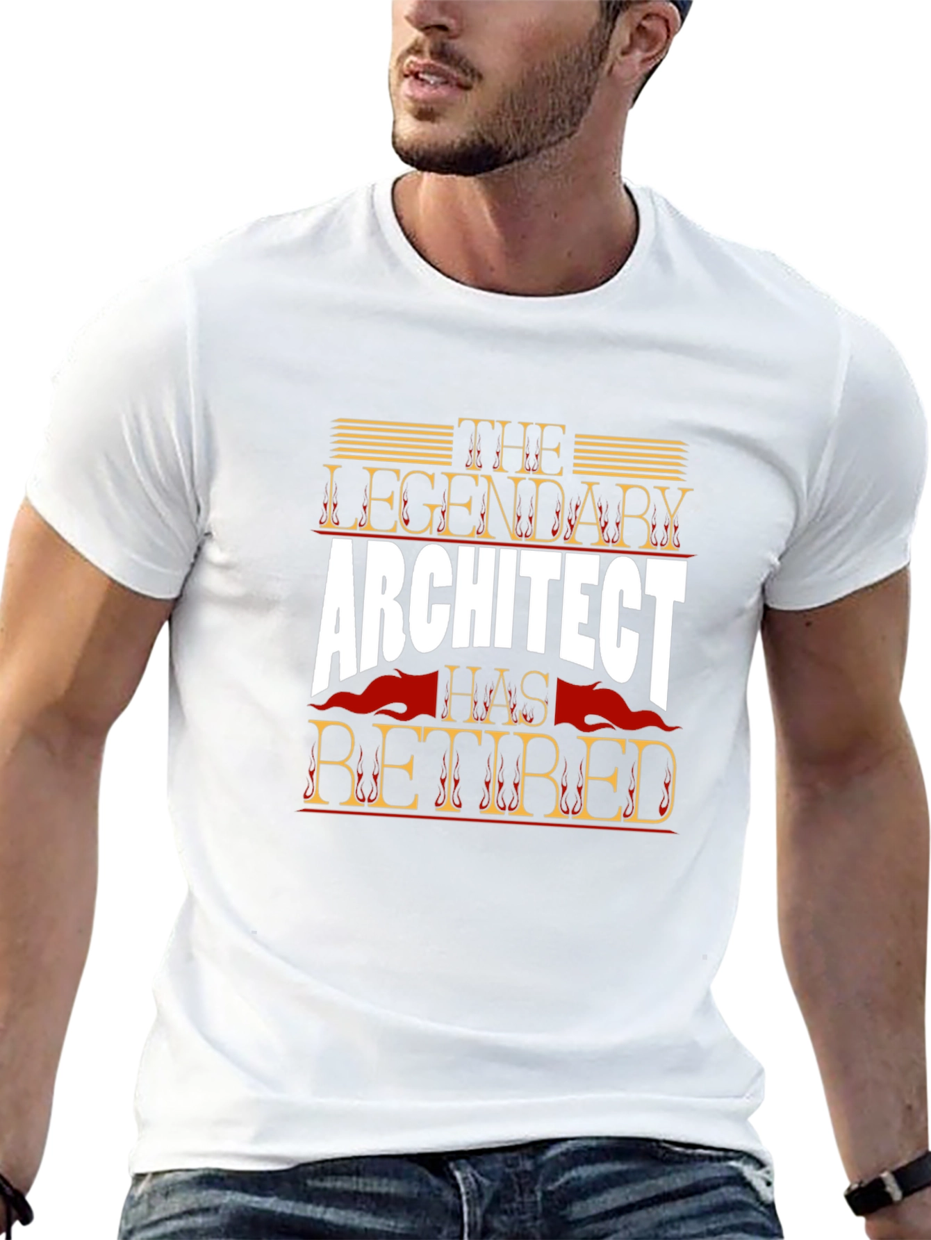 The Legendary Architect Retired T-Shirt