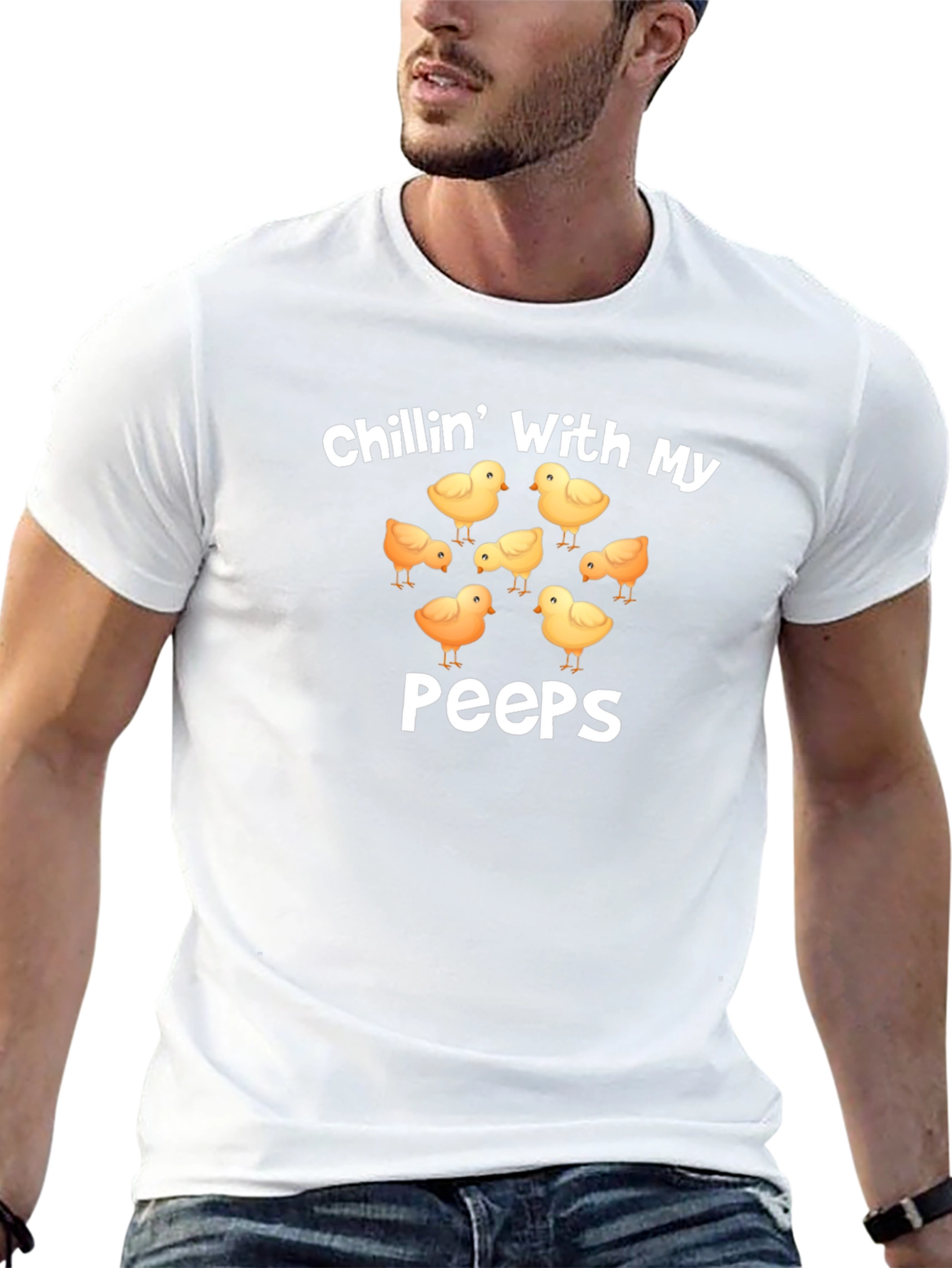 Chillin With My Peeps Easter T-Shirt