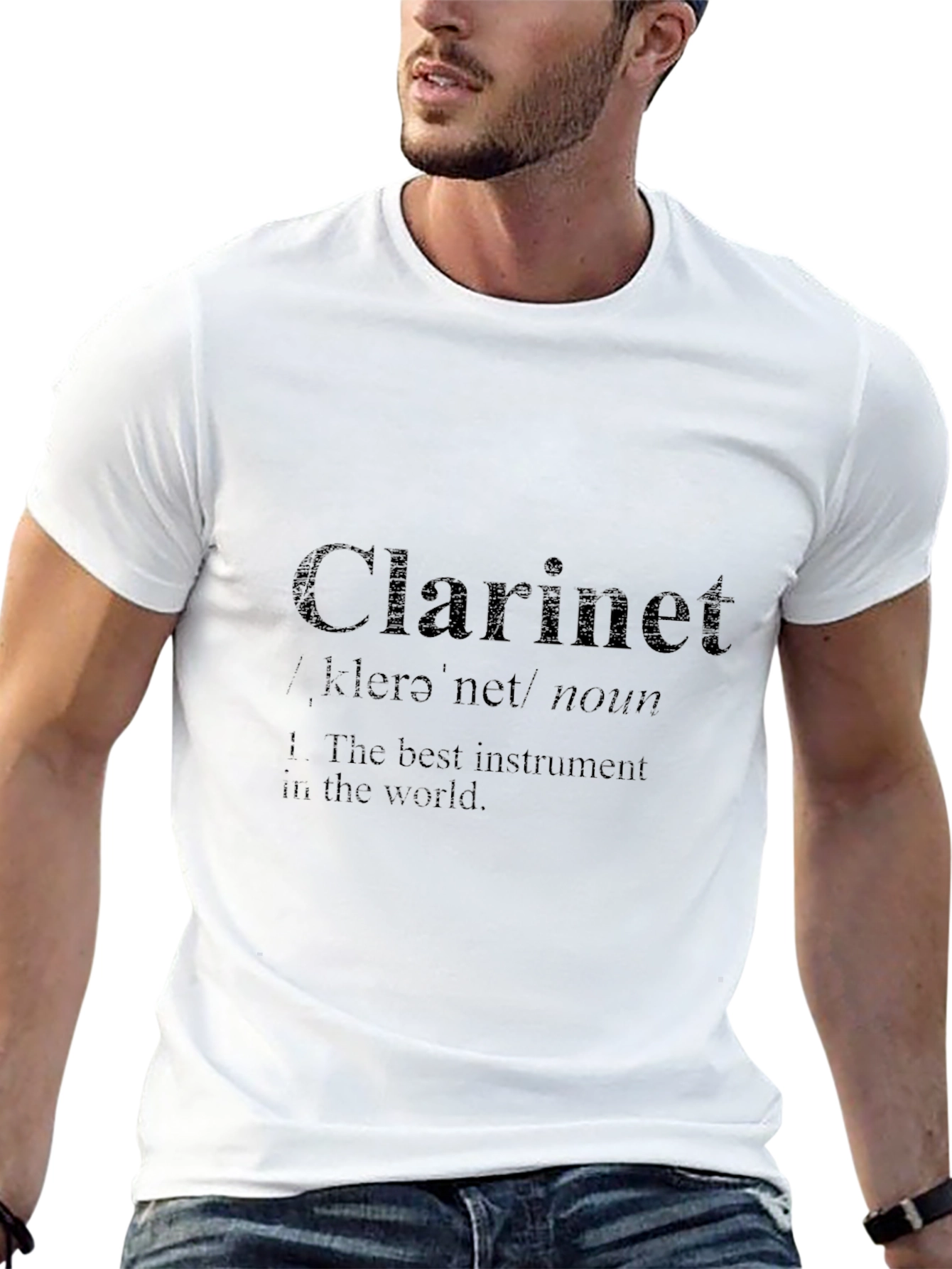 Clarinet Definition Black T-Shirt