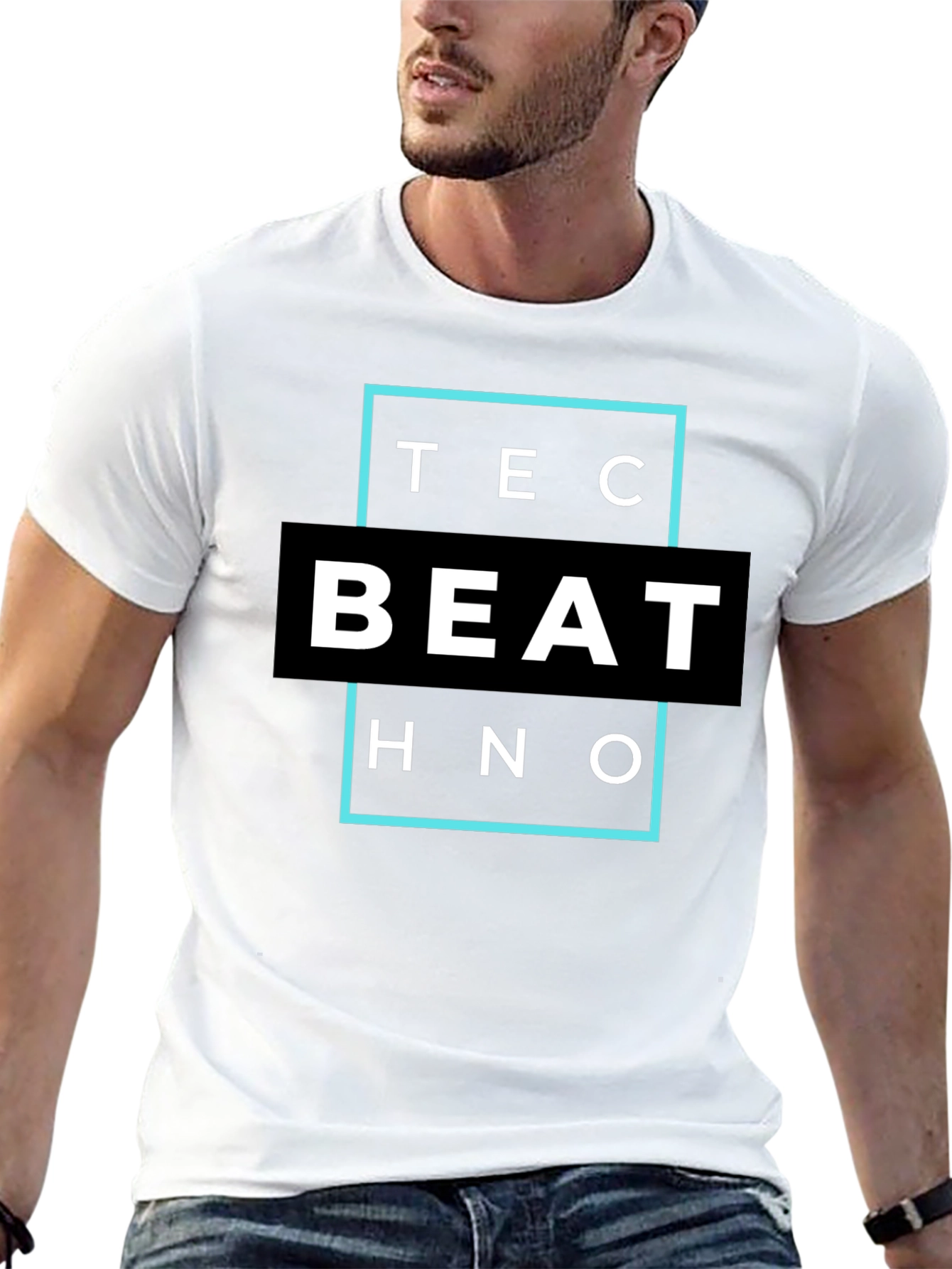Techno Beat T-Shirt - Modern Design
