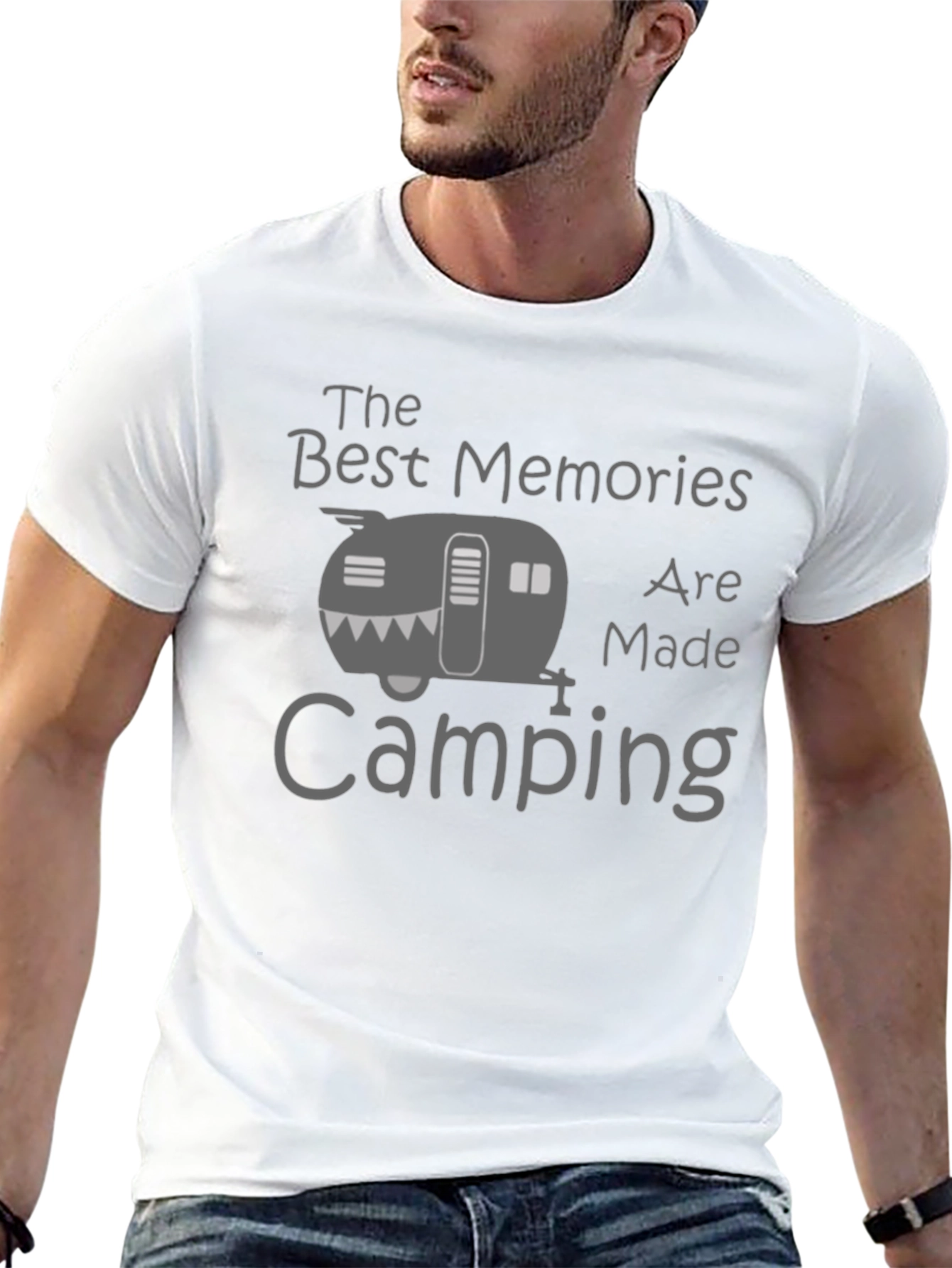 Camping Memories T-Shirt - Black