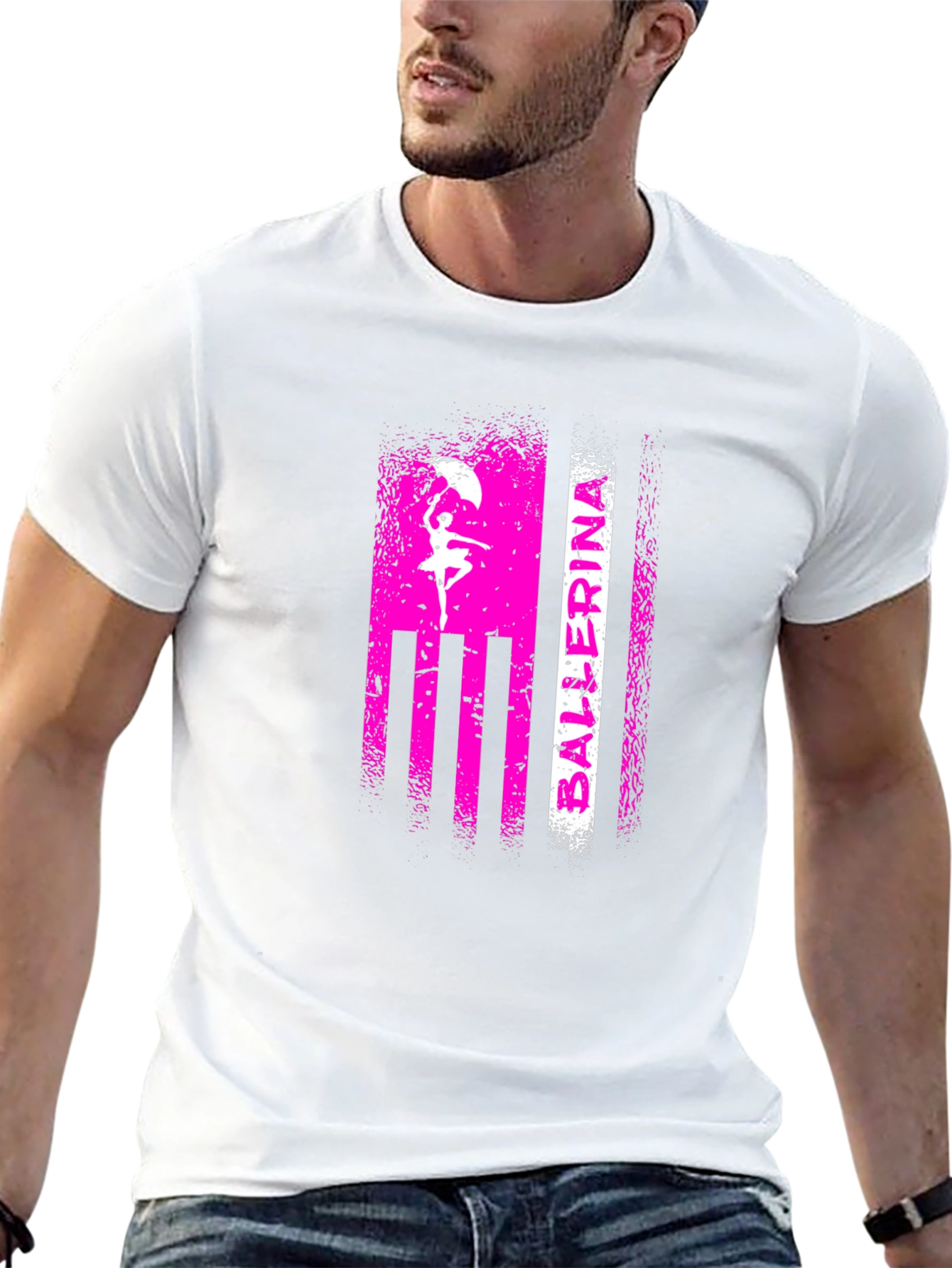 Ballerina Dancer T-Shirt Black