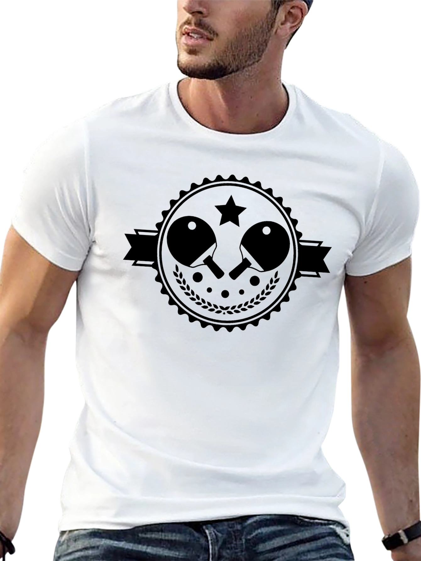 Ping Pong Paddles Graphic Tee