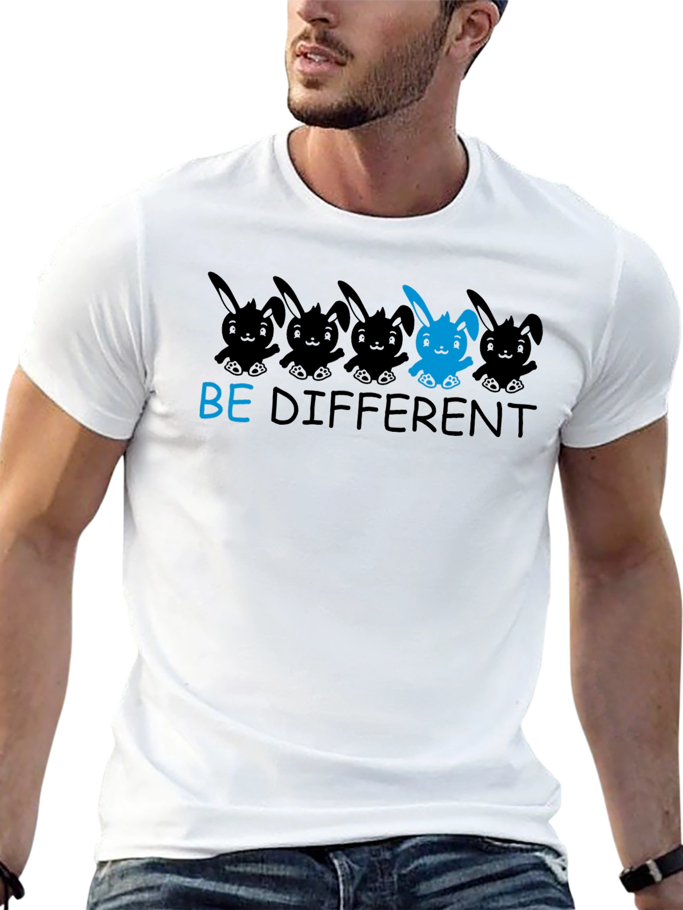 Be Different Graphic T-Shirt - Unisex Crew Neck