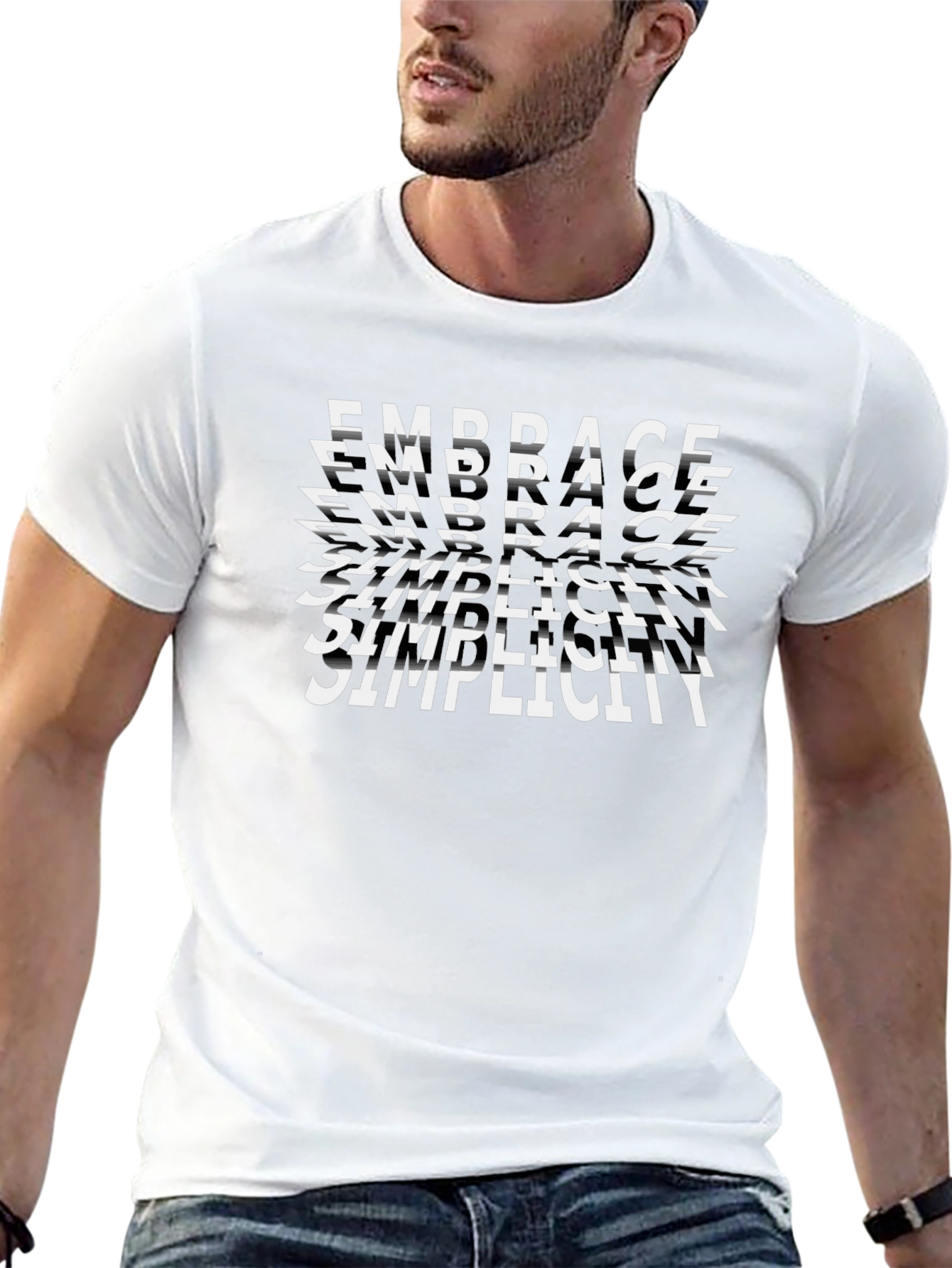 Embrace Simplicity Graphic T-Shirt