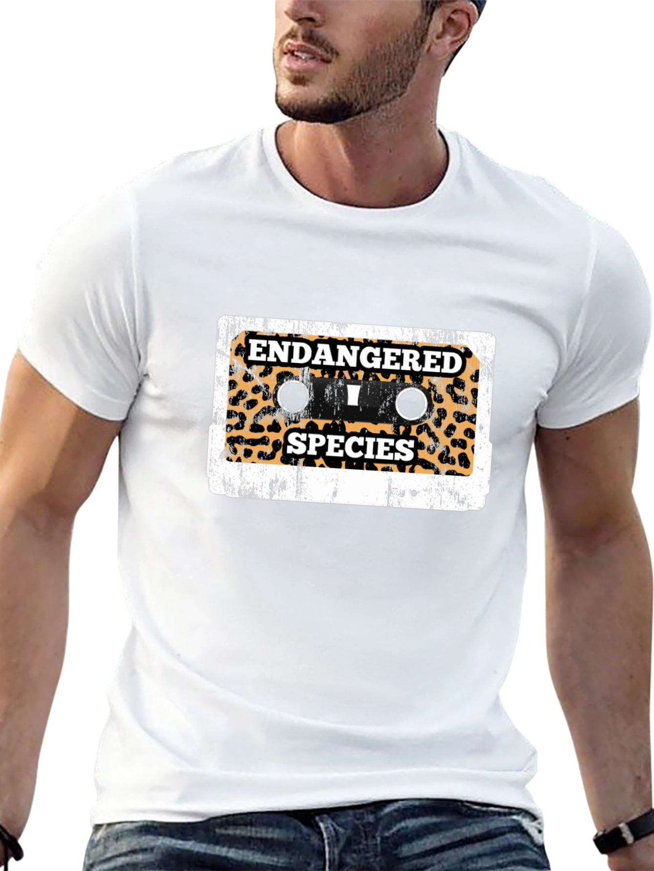 Endangered Species Cassette Tape Graphic Tee