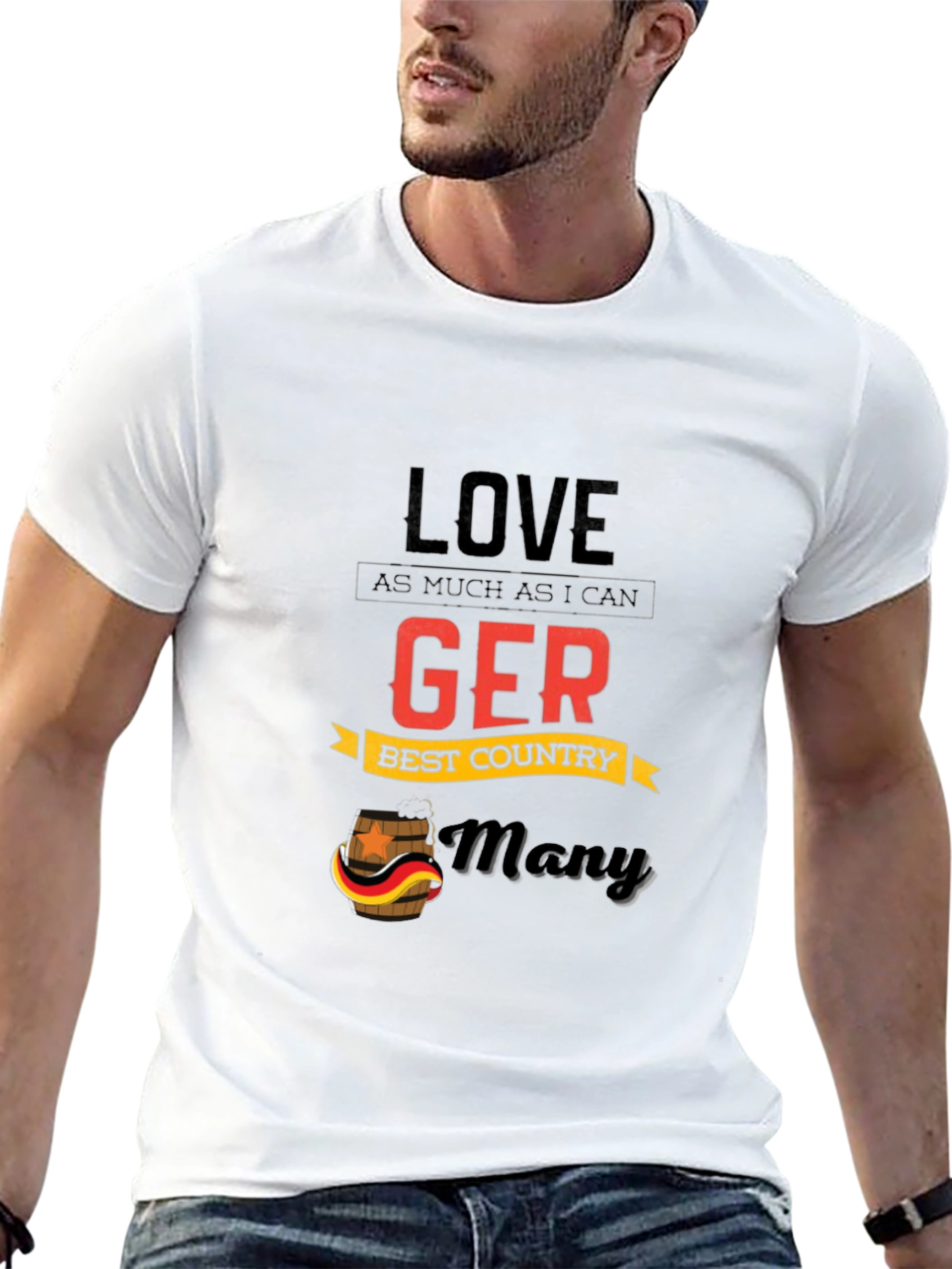 Love GERmany T-Shirt - Best Country German Pride