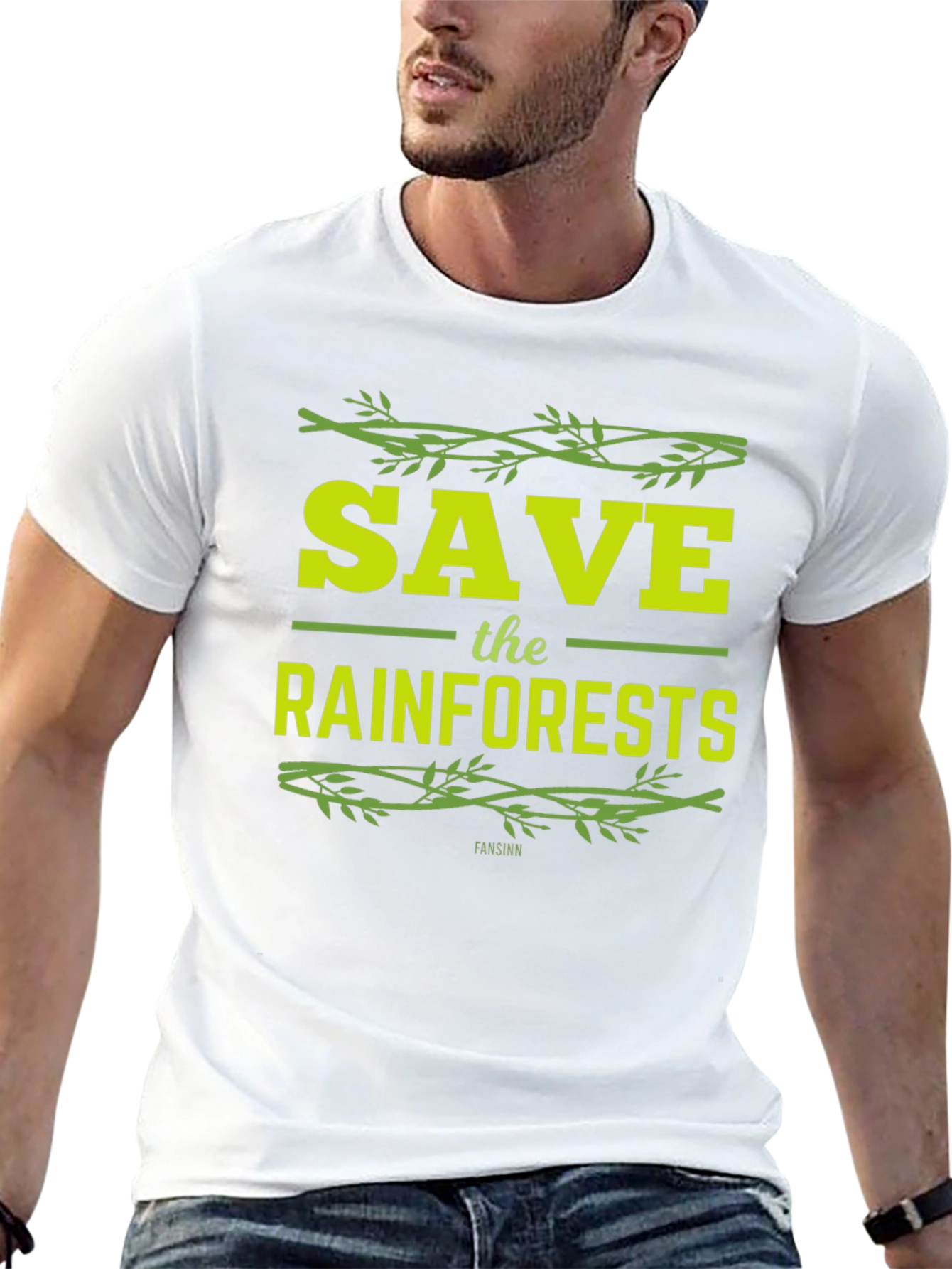 Save the Rainforests Graphic T-Shirt - Eco-Friendly Tee