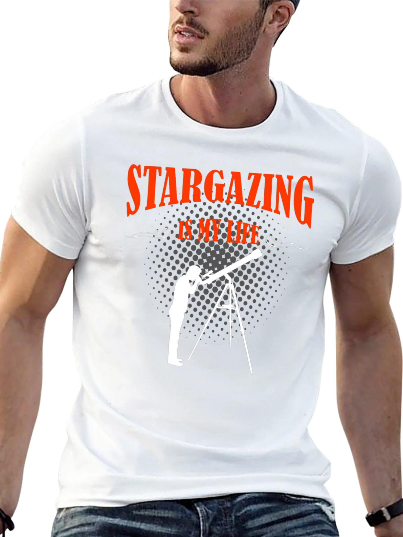 Stargazing Is My Life T-Shirt - Astronomy Lover Gift