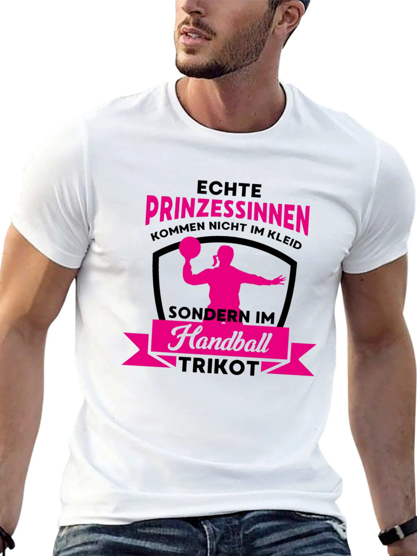 Echte Prinzessinnen Handball T-Shirt