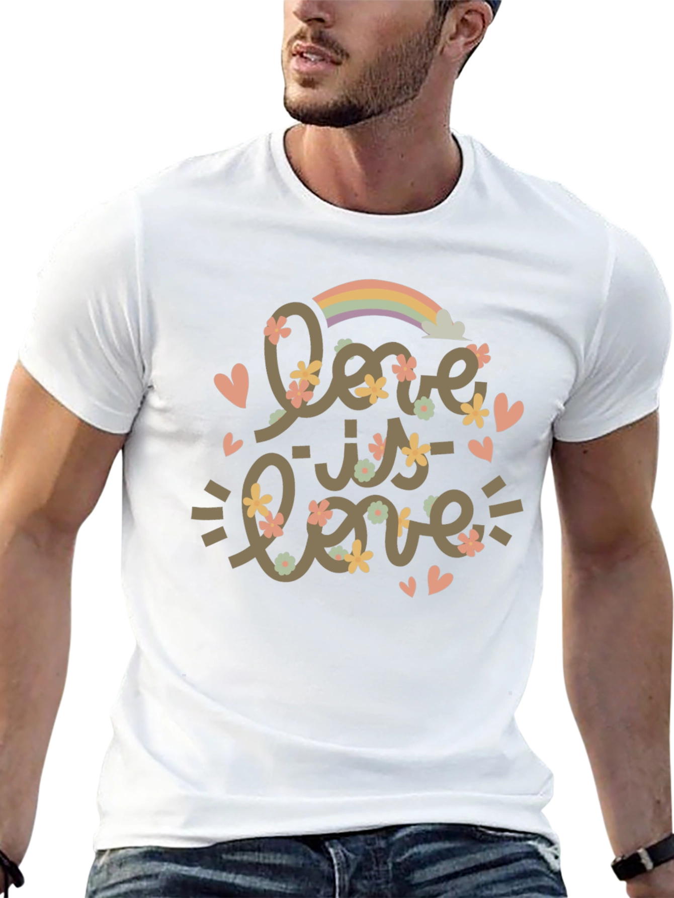 Love is Love Graphic Tee - LGBTQ Pride Shirt