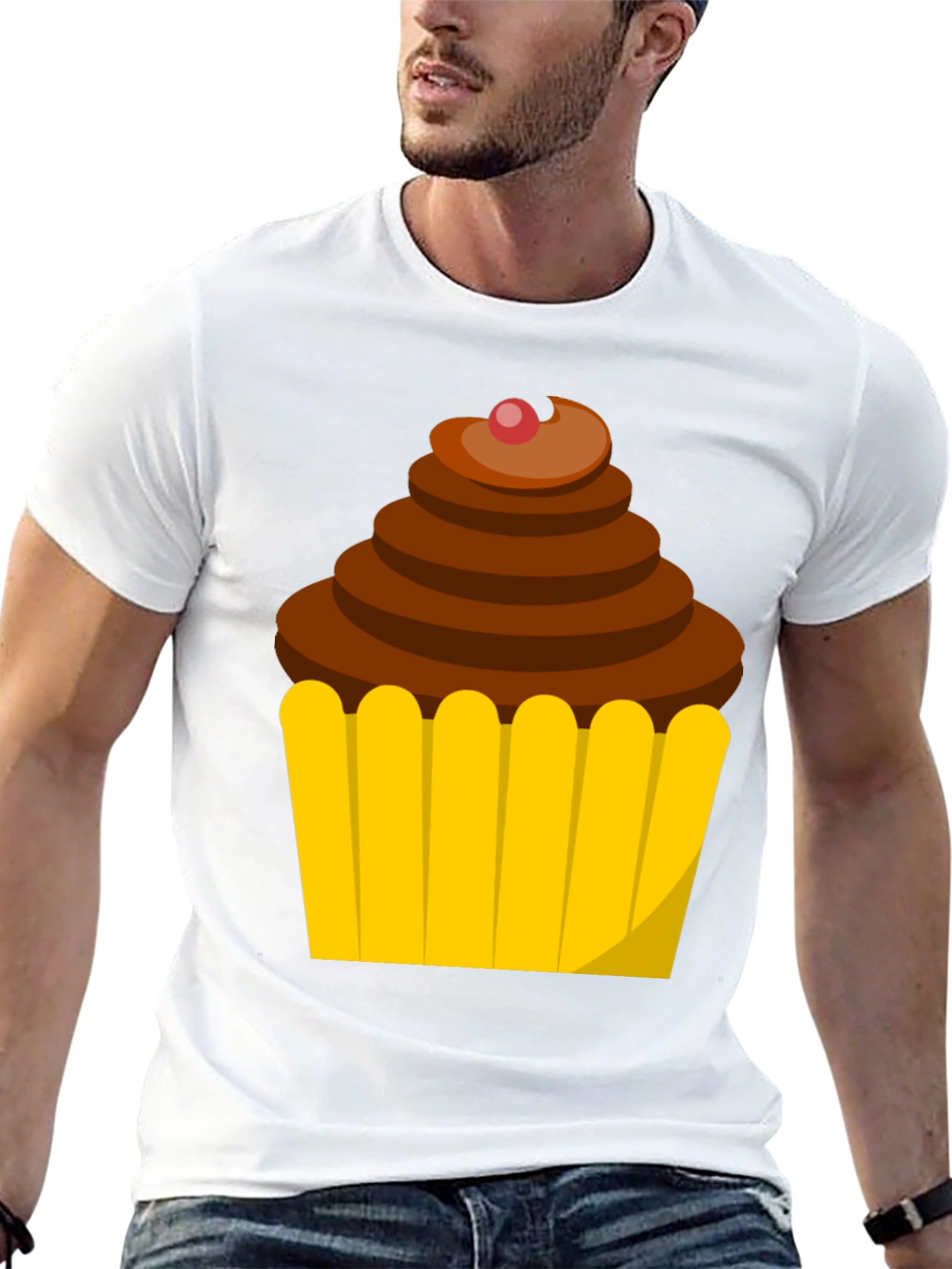 Cupcake Graphic Tee - Sweet Tooth T-Shirt