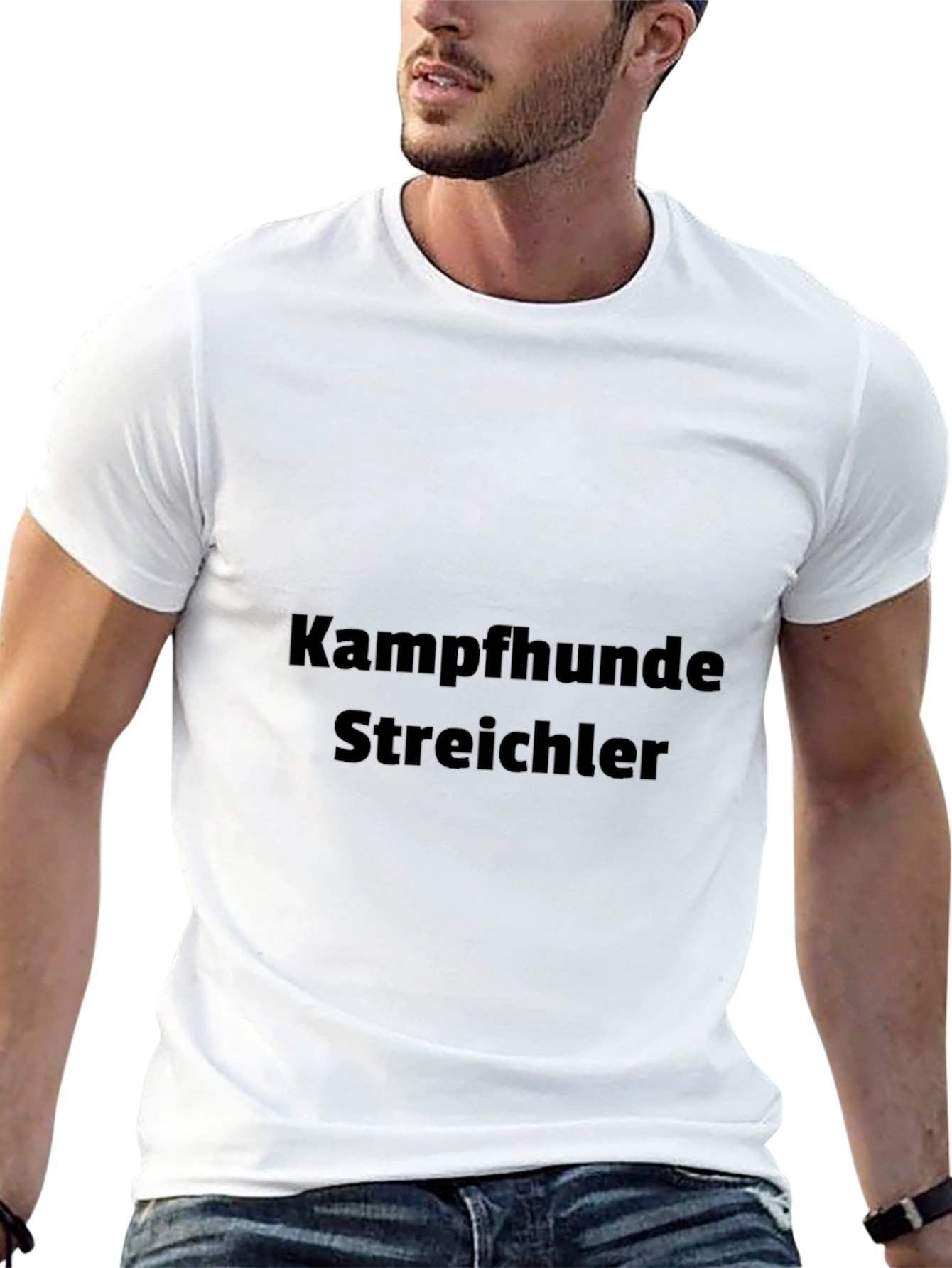 Kampfhunde Streichler Black T-Shirt