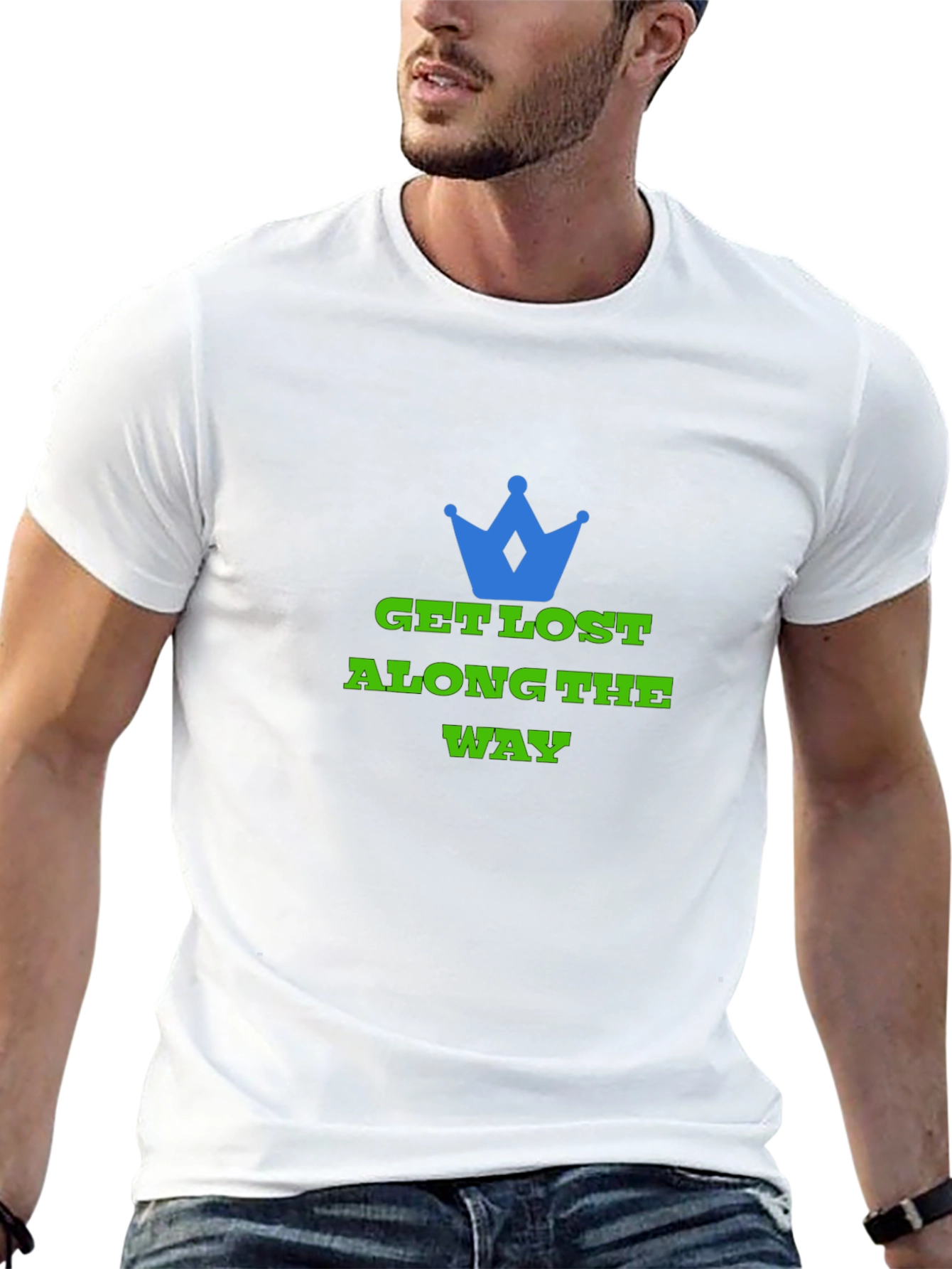 Get Lost Along The Way Graphic Tee